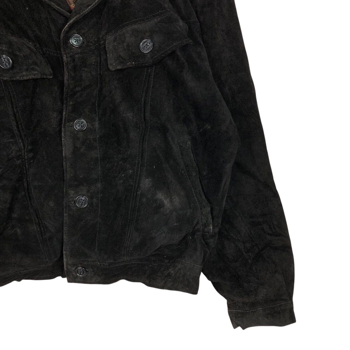 Japanese Brand 📌Vintage Leather Jacket Blanket Dragon Tokyo Issey Miyake Size US M / EU 48-50 / 2 - 6 Thumbnail