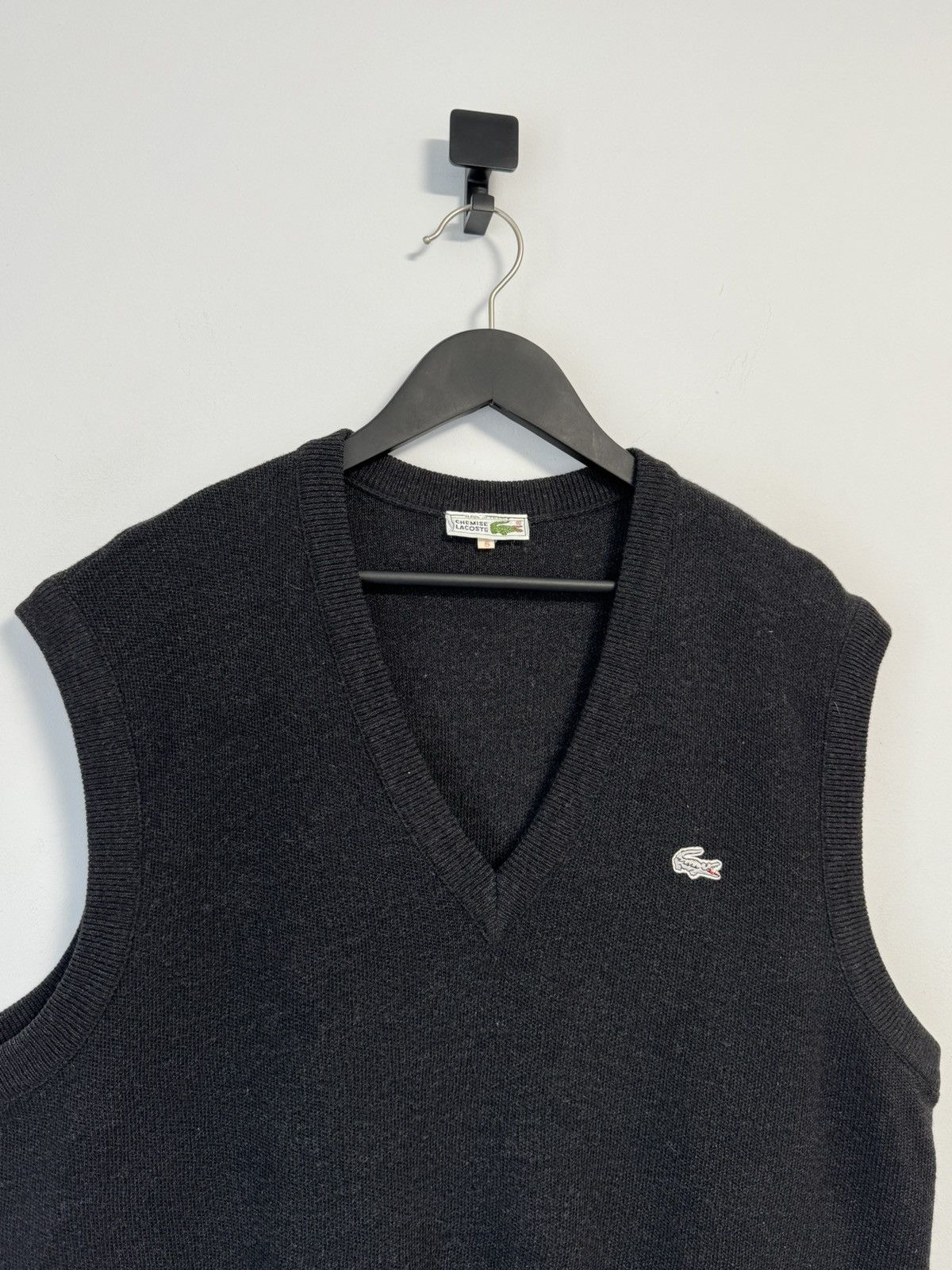 Lacoste × Vintage Lacoste Vintage Vest wool Y2K style Size US L / EU 52-54 / 3 - 2 Thumbnail