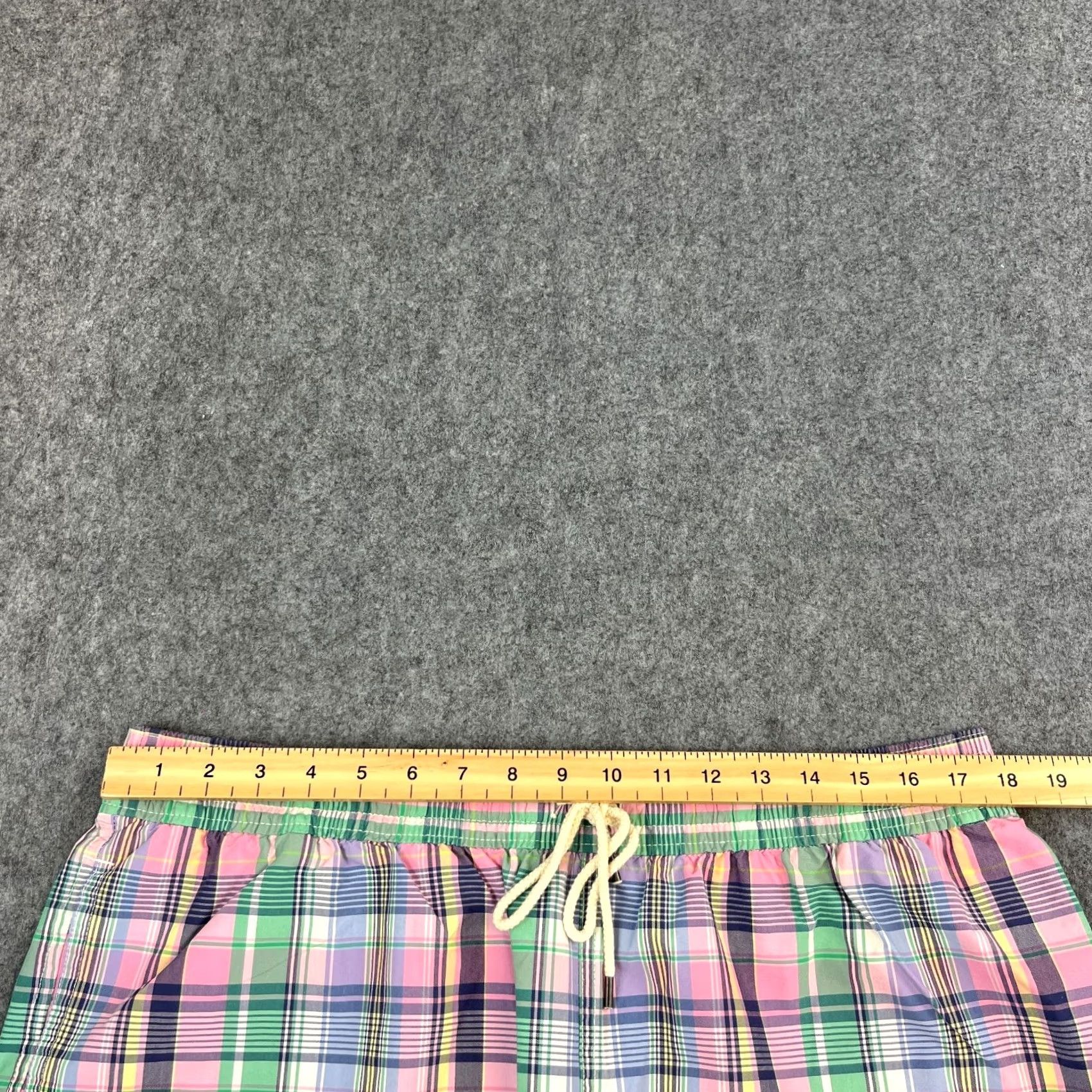 Polo Ralph Lauren VINTAGE Polo Ralph Lauren Mens Swim Shorts XXL Plaid Check Multicoloured Board Shorts Mens 2XL Size US XXL / EU 58 / 5 - 6 Thumbnail