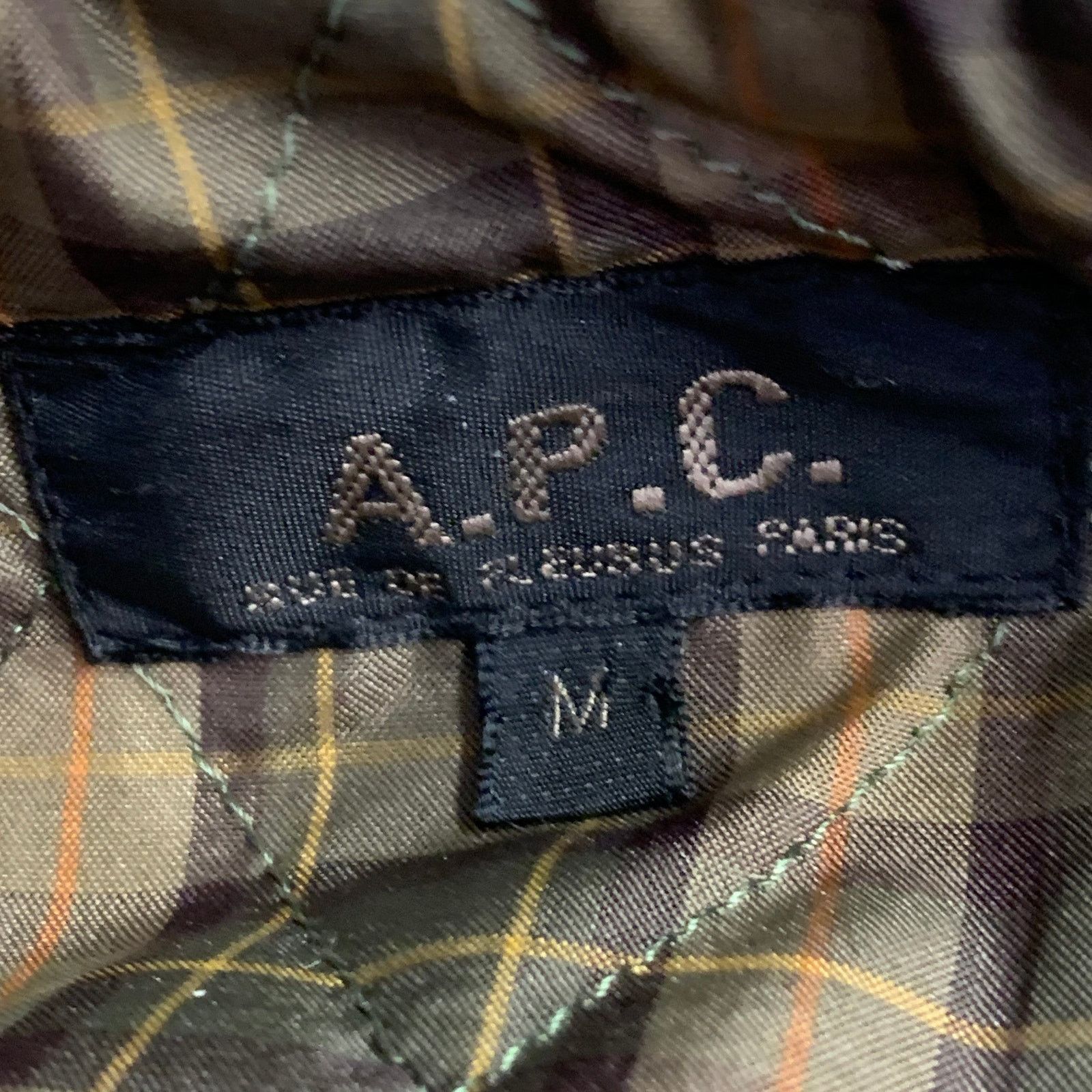 A.P.C. A.P.C Beige Cotton Moleskin Blouson Hidden Placket Jacket Size US S / EU 44-46 / 1 - 8 Thumbnail