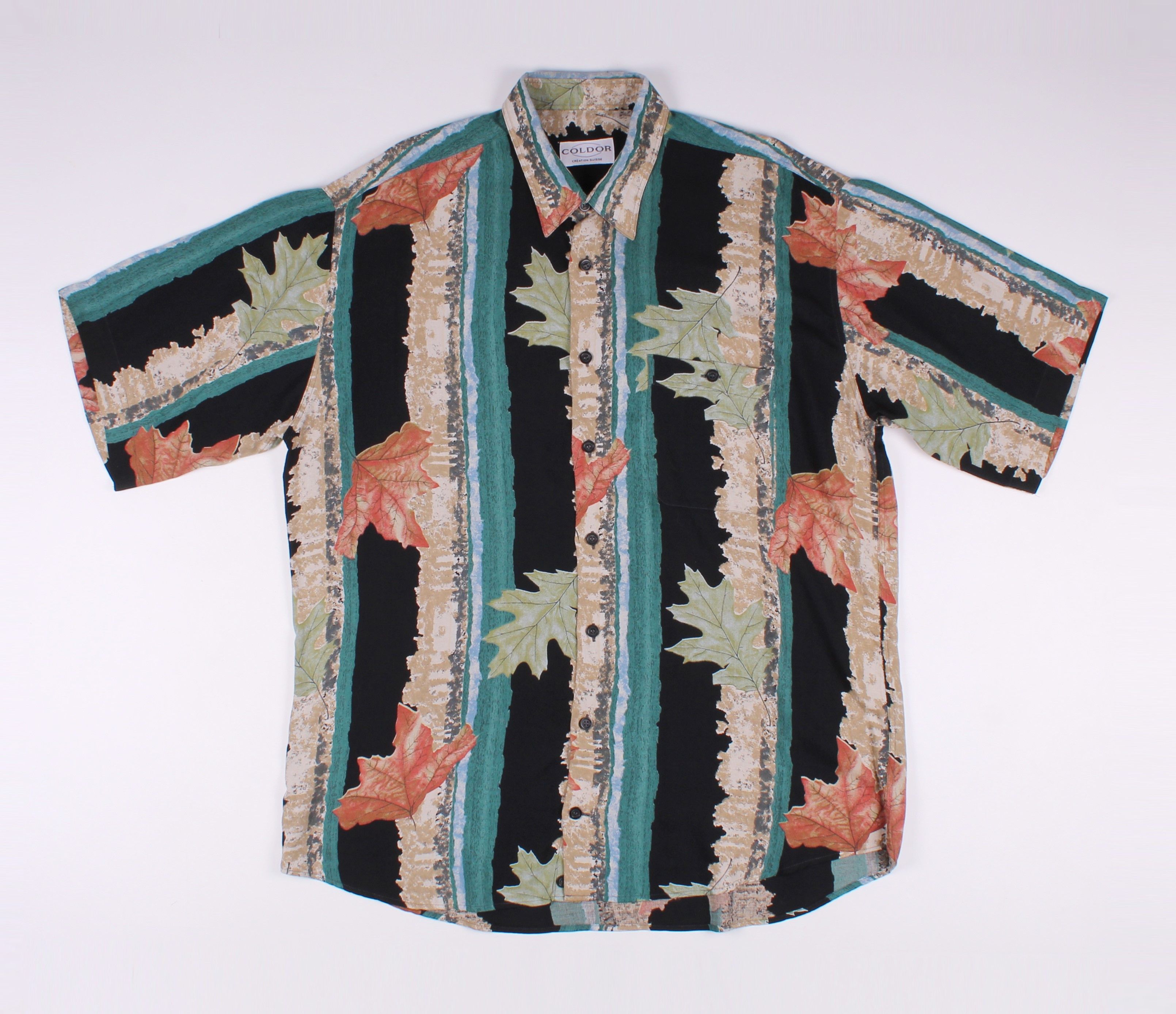 Arts & Science × Vintage Vintage 90's Printed Short Sleeve Shirt Size US XL / EU 56 / 4 - 1 Thumbnail