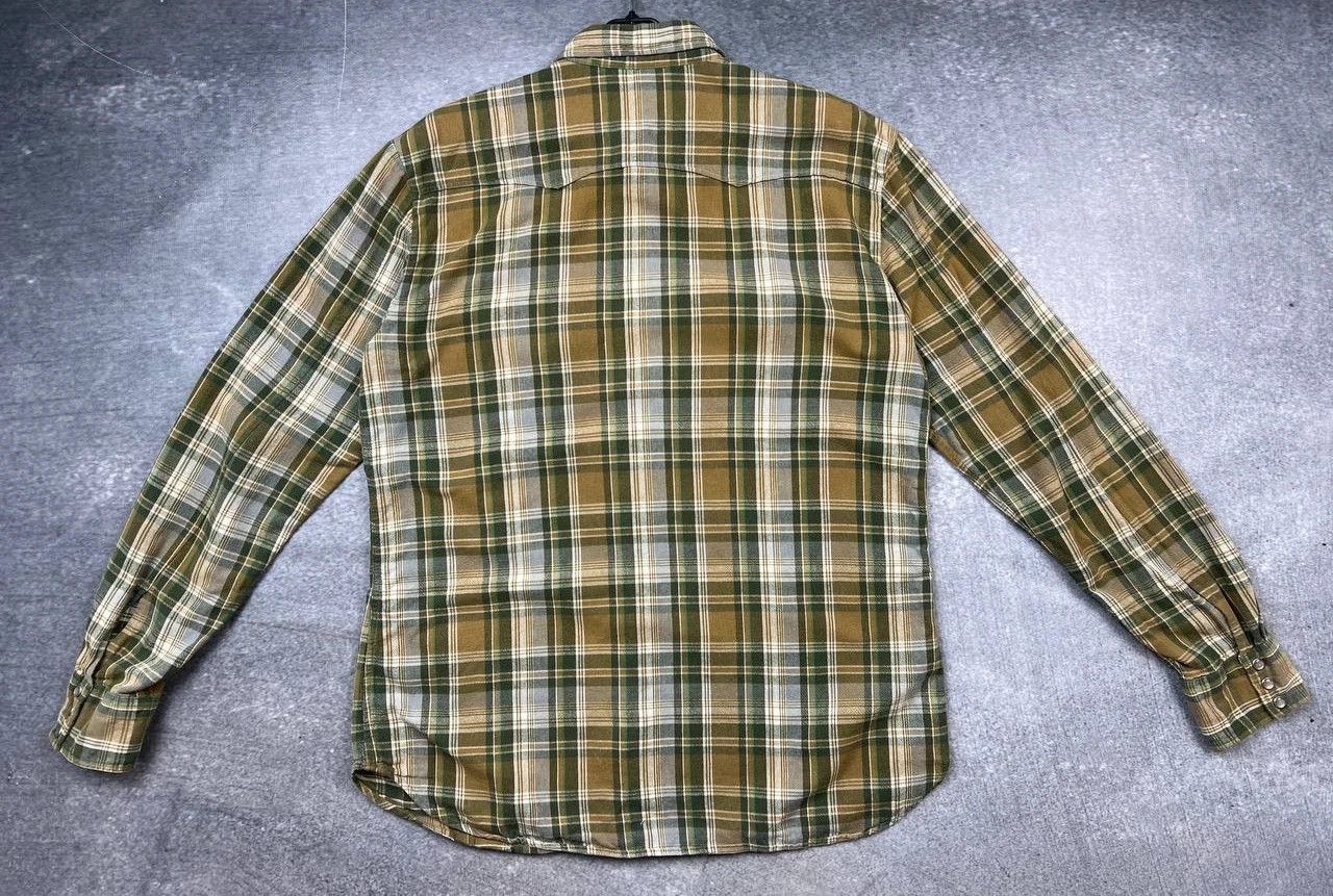 Levi's Vintage Clothing VINTAGE LEVIS Western Wear flannel shirt size Large Size US L / EU 52-54 / 3 - 5 Thumbnail