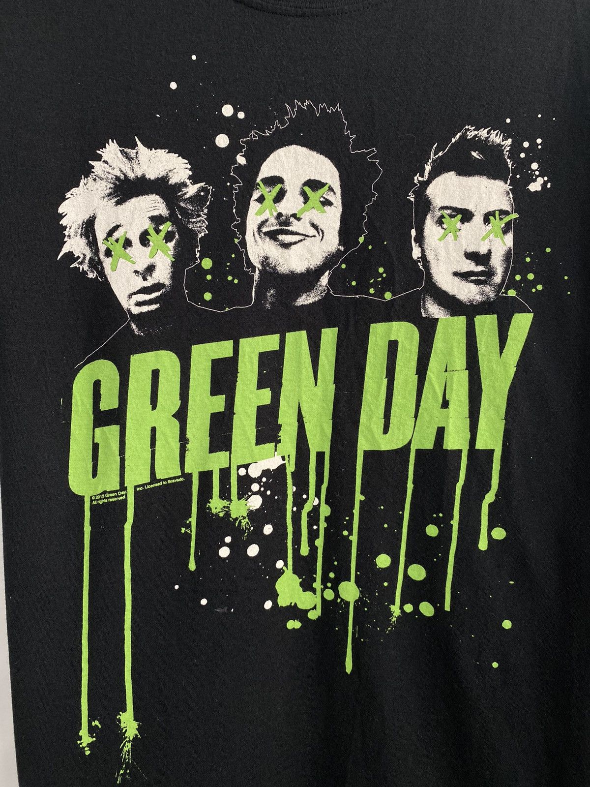 Band Tees × Vintage 🇺🇸 Vintage Y2K Green Day Rock Bend T-Shirt Rare Retro Hype Size US L / EU 52-54 / 3 - 4 Thumbnail