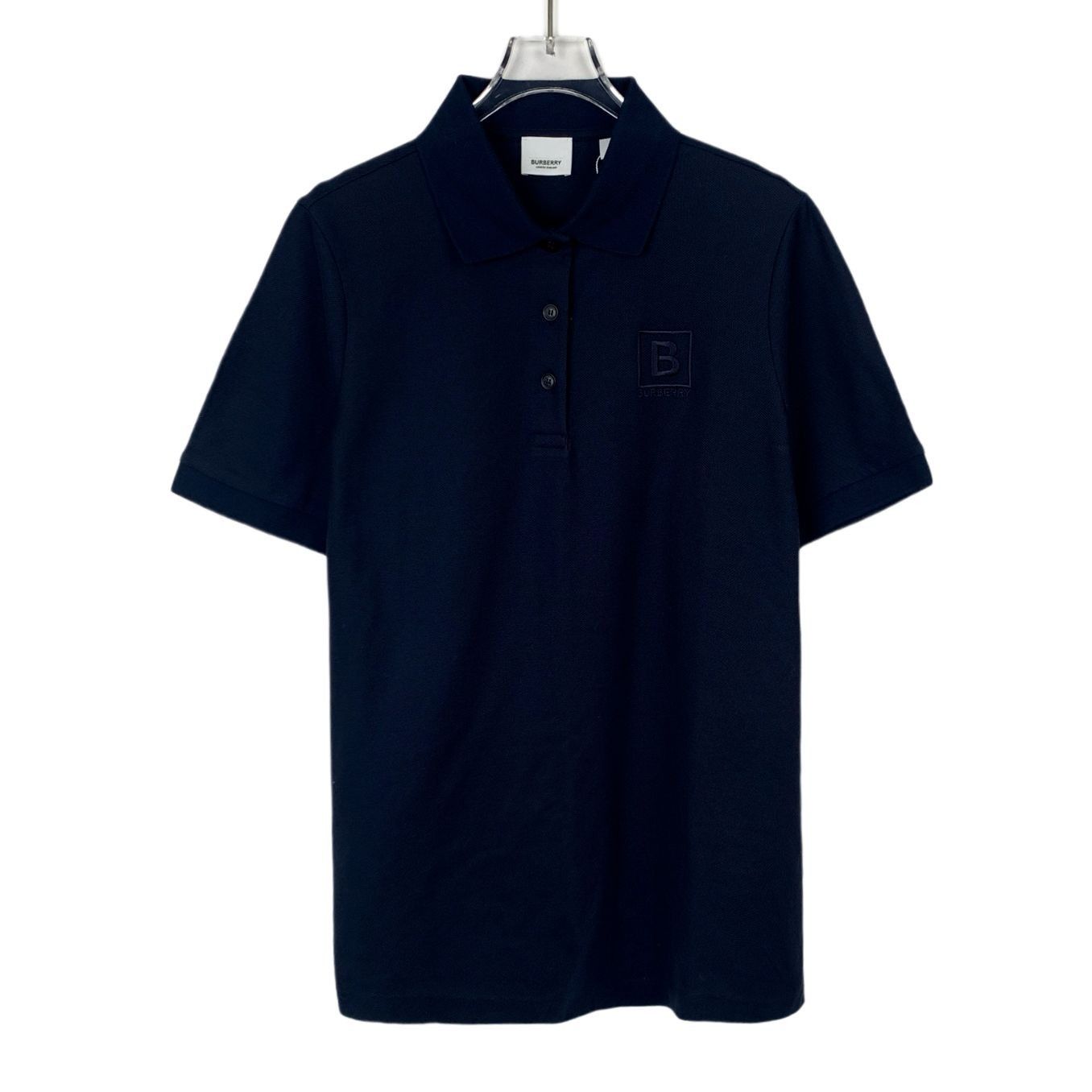 Burberry Burberry Mens Navy Cotton Polo Shirt Large Size US L / EU 52-54 / 3 - 1 Thumbnail
