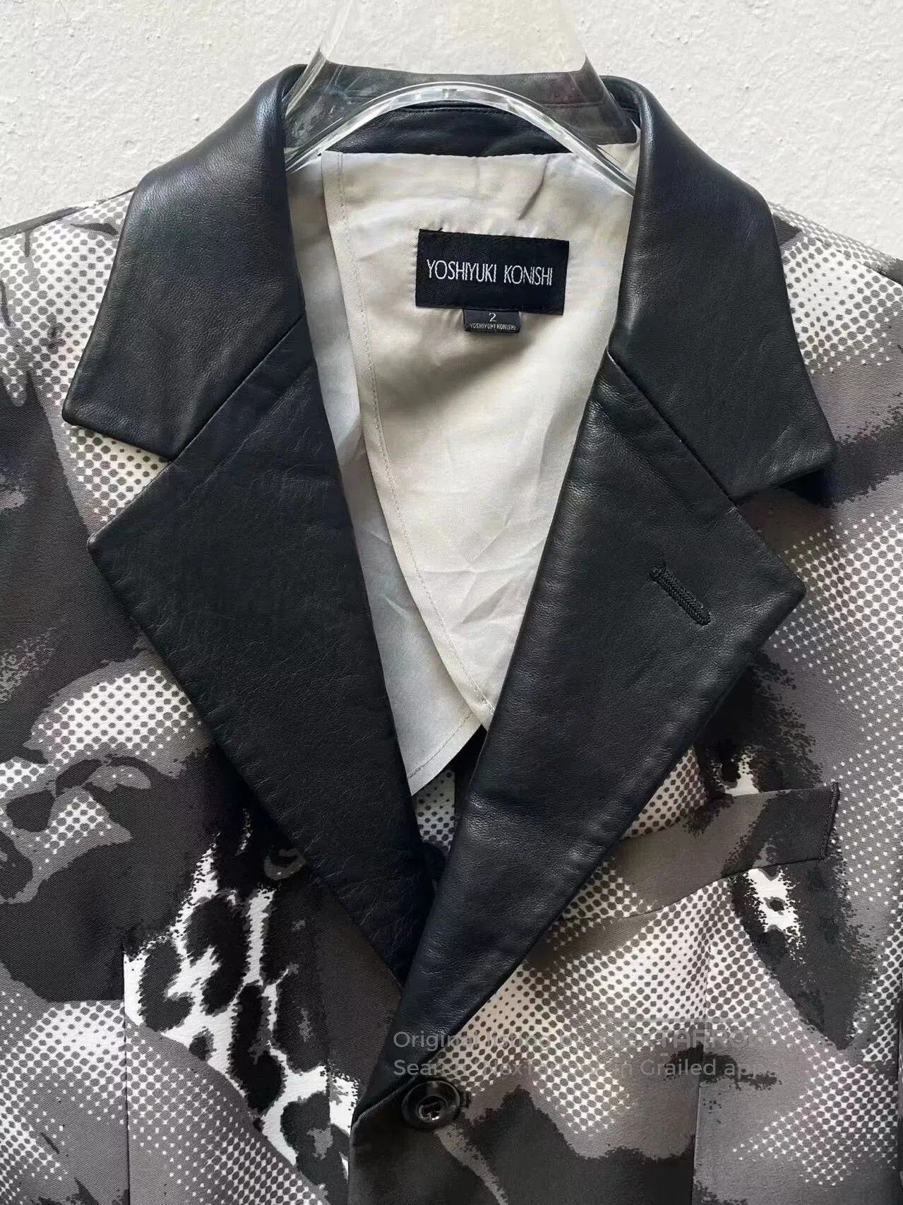 Yoshiyuki Konishi Gothic Print Yoshiyuki Konishi Suit Jacket. Size M / US 6-8 / IT 42-44 - 6 Thumbnail