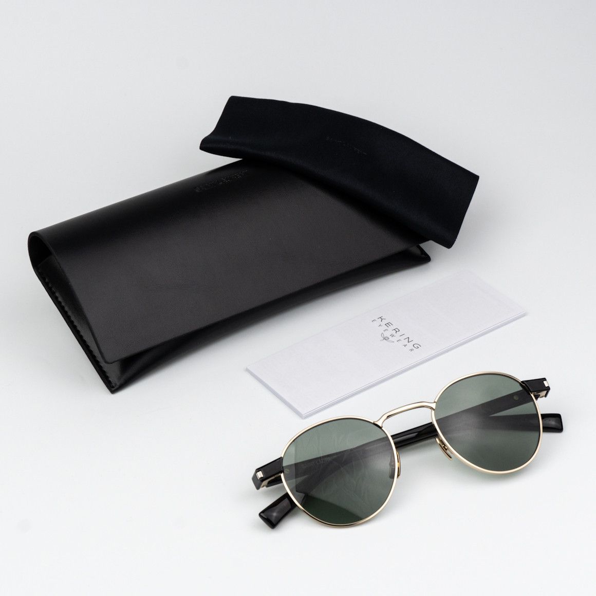 Yves Saint Laurent NEW Saint Laurent SL707 002 Oval Unisex Sunglasses Size ONE SIZE - 12 Thumbnail