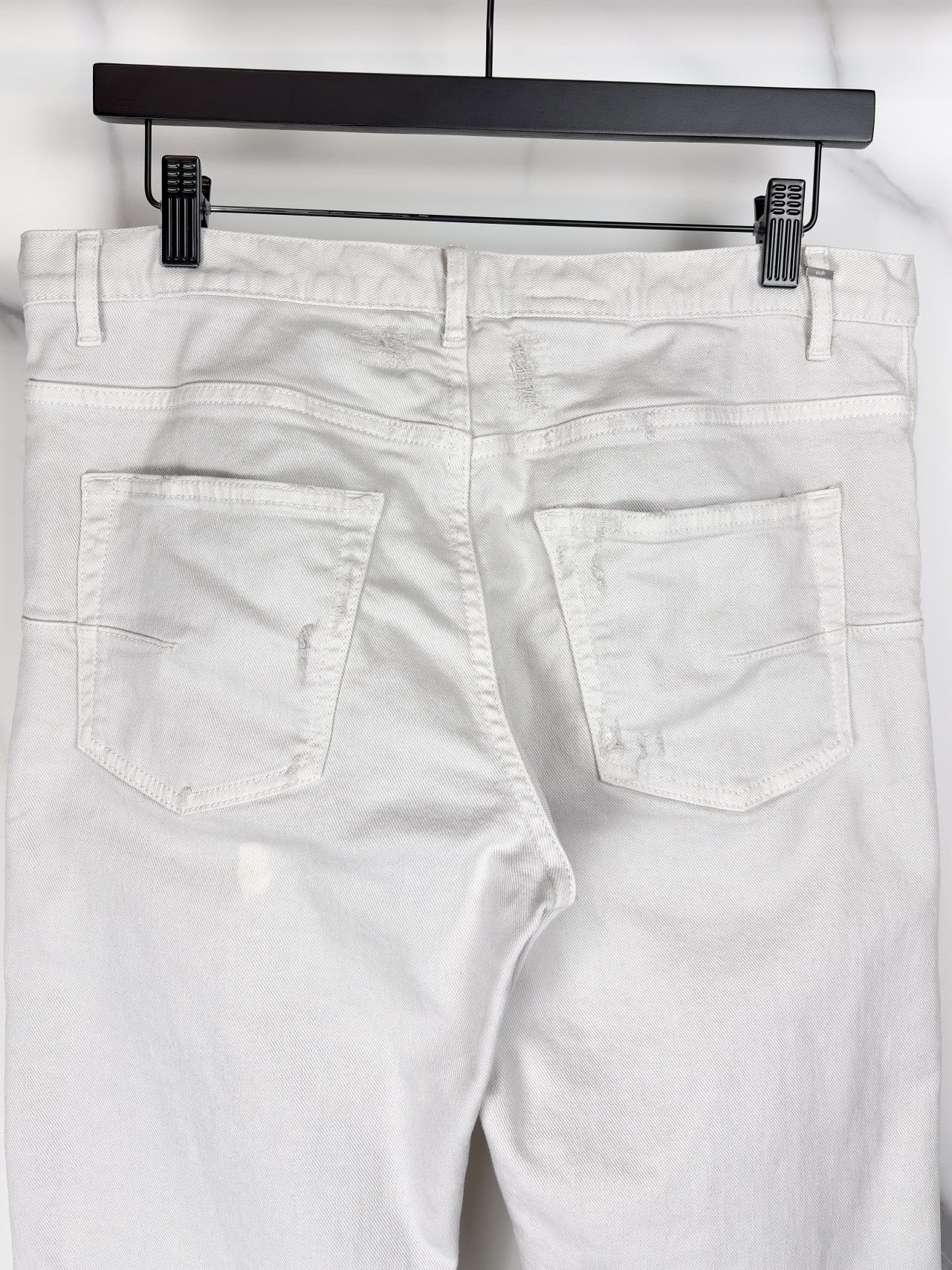 Dior Dior Homme Crash Distressed Repaired Denim Jeans KVA Size US 31 - 4 Thumbnail