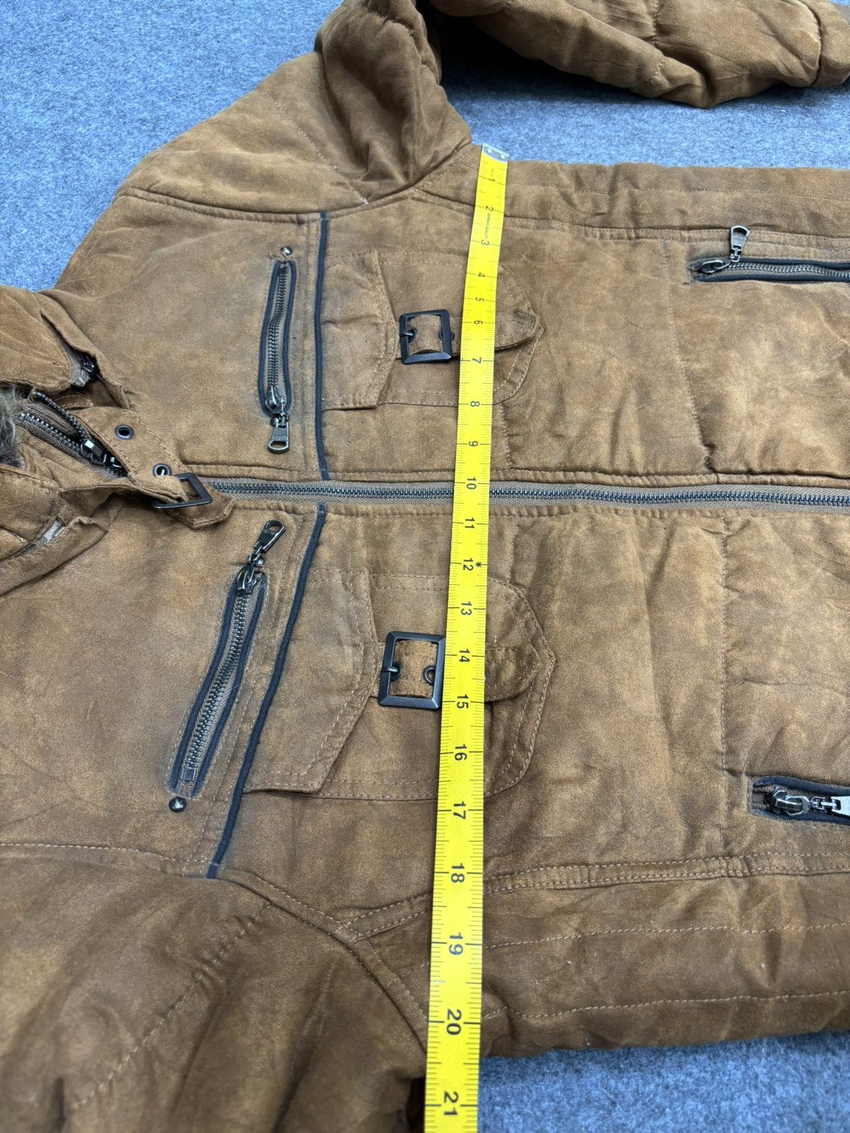 Japanese Brand in the attic Multipockets Fur Hoodie Punk Jacket Size US S / EU 44-46 / 1 - 23 Thumbnail