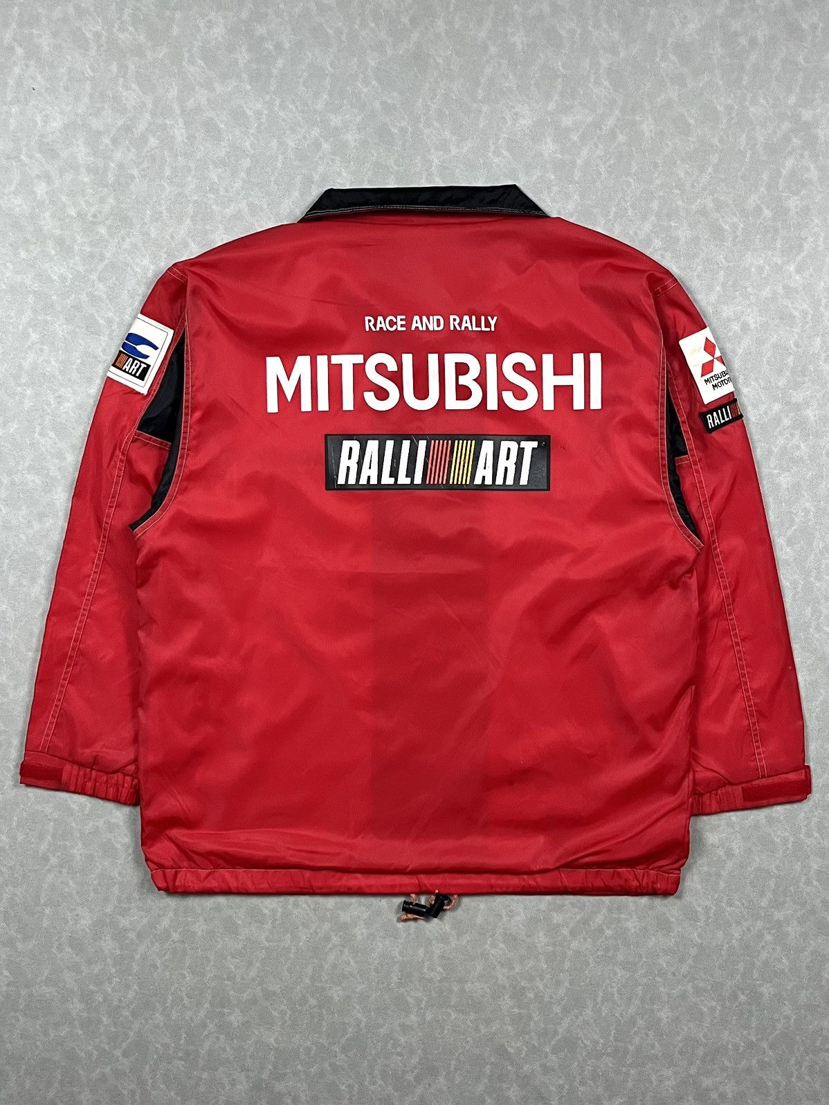 Japanese Brand 90s Mitsubishi Ralliart lancer team Size US L / EU 52-54 / 3 - 3 Thumbnail