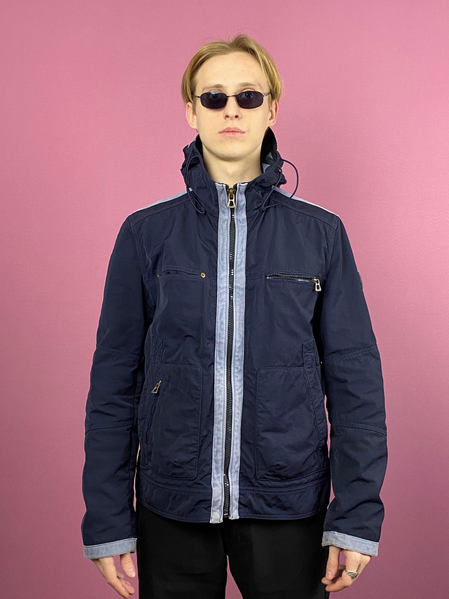 Hugo Boss × Vintage Hugo Boss Vintage Men's Hooded Jacket - M Size US M / EU 48-50 / 2 - 2 Thumbnail