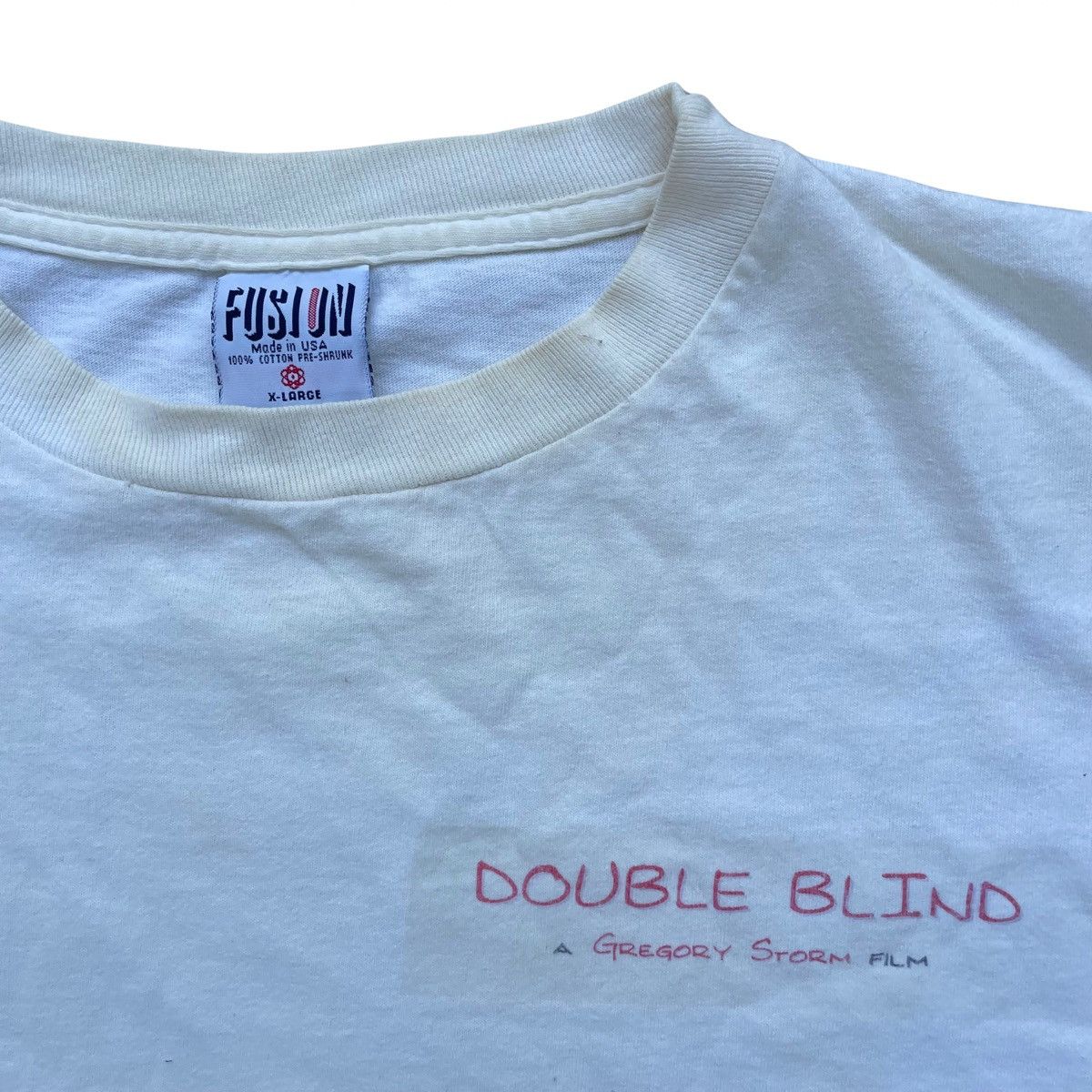 Vintage Vintage 90’s Double Blind Movie Shirt Made in USA Size XL Size US XL / EU 56 / 4 - 6 Thumbnail