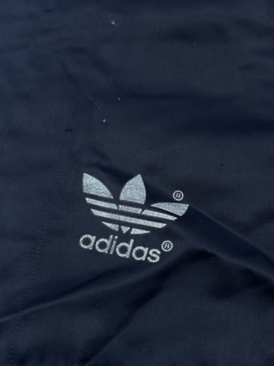 Adidas Vintage 1980's Adidas West Germany Nylon Shorts Blue Size US 36 / EU 52 - 9 Thumbnail