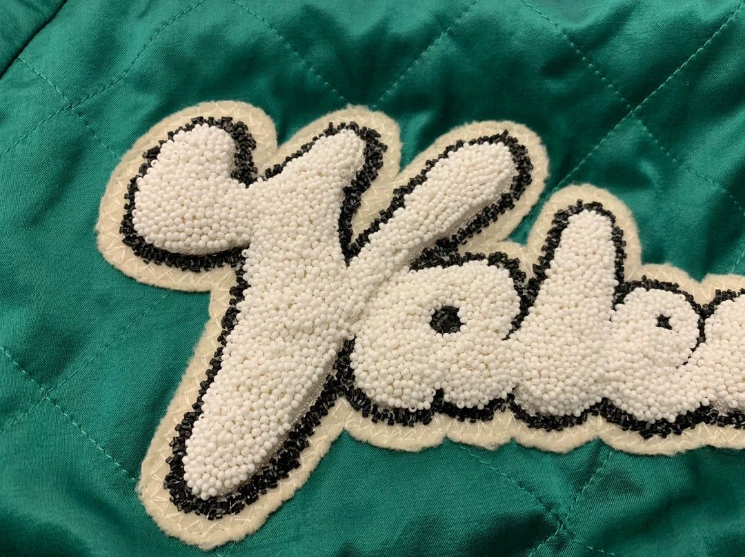 Valentino Valentino Men's Beaded 2 & Text 3D Silk Jacket Size 50 Size US M / EU 48-50 / 2 - 5 Thumbnail