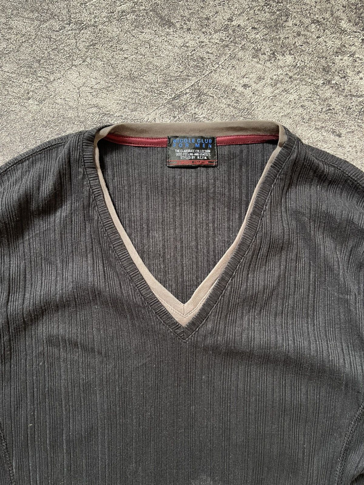 Japanese Brand Y2K Nicole Club double layer ifsixwasnine long sleeve Size US M / EU 48-50 / 2 - 4 Thumbnail
