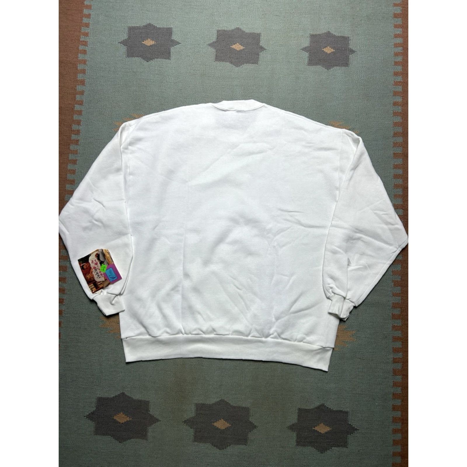 Jerzees VINTAGE Jerzees Russell 80s Crewneck Sweatshirt White XXL Men's Pullover Deadstock NWT Size US XXL / EU 58 / 5 - 6 Thumbnail