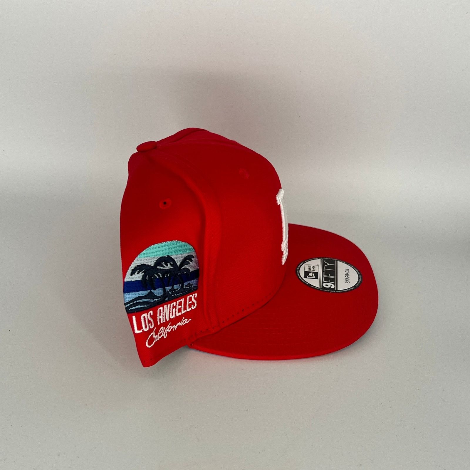 New Era Red Los Angeles Dodgers Los Angeles California New Era MLB Size ONE SIZE - 3 Thumbnail