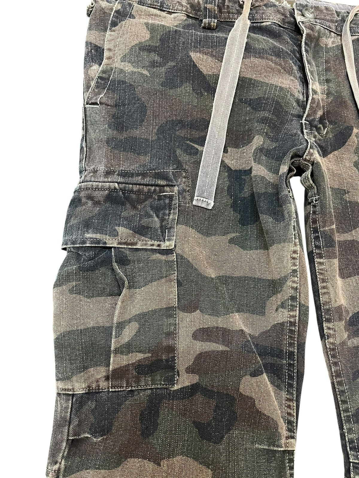 Hysteric Glamour Vintage Eden Mellow Flare Camo Military Cargo Denim Size US 34 / EU 50 - 3 Thumbnail