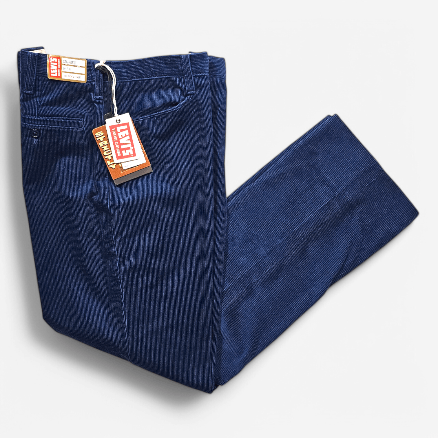 Levi's Vintage Clothing NWT LVC Levi's Vintage Clothing Sta Prest Corduroy Pants Size US 34 / EU 50 - 2 Thumbnail