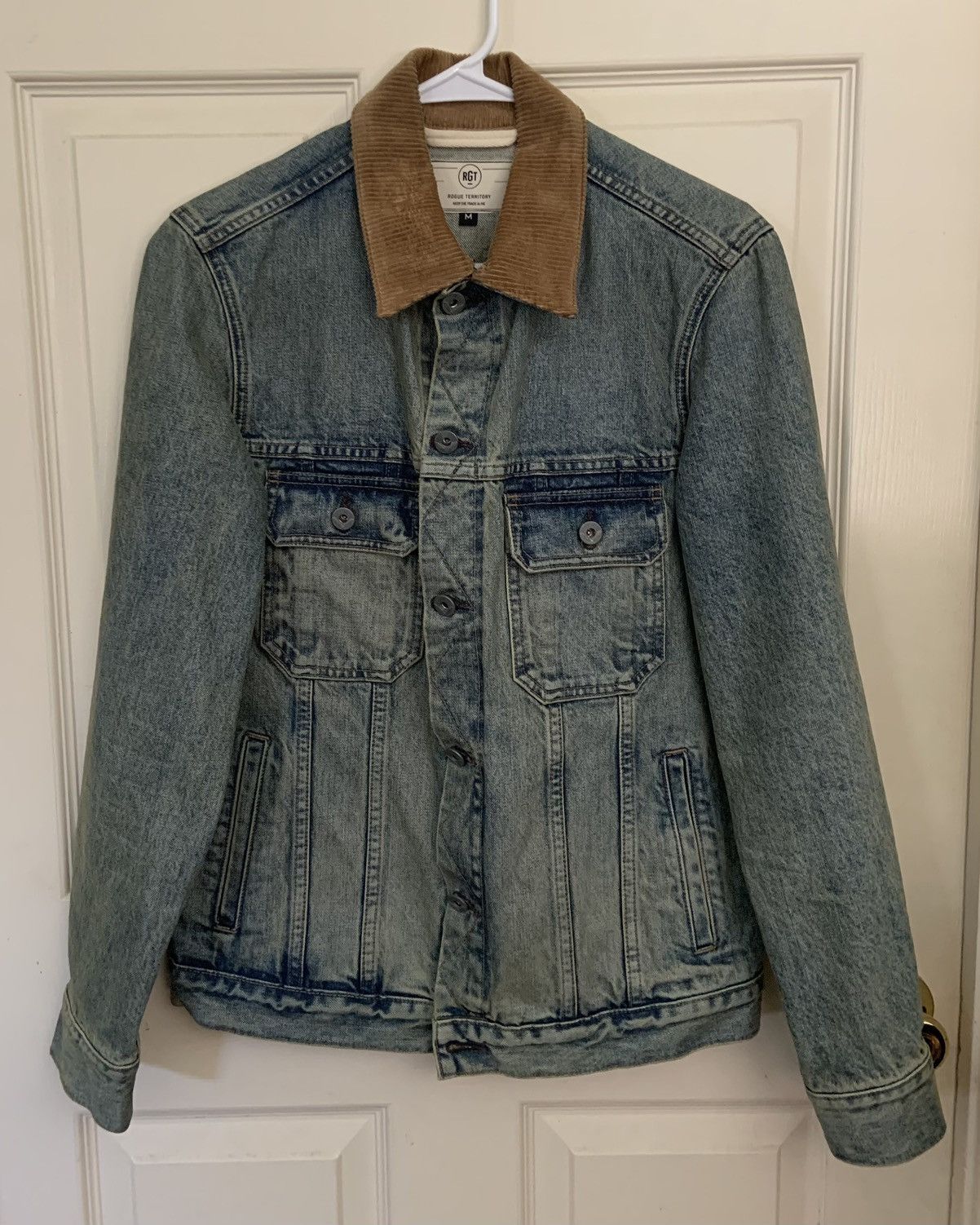 Rogue Territory Cruiser Jacket 15oz Vintage Wash Size US M / EU 48-50 / 2 - 1 Thumbnail