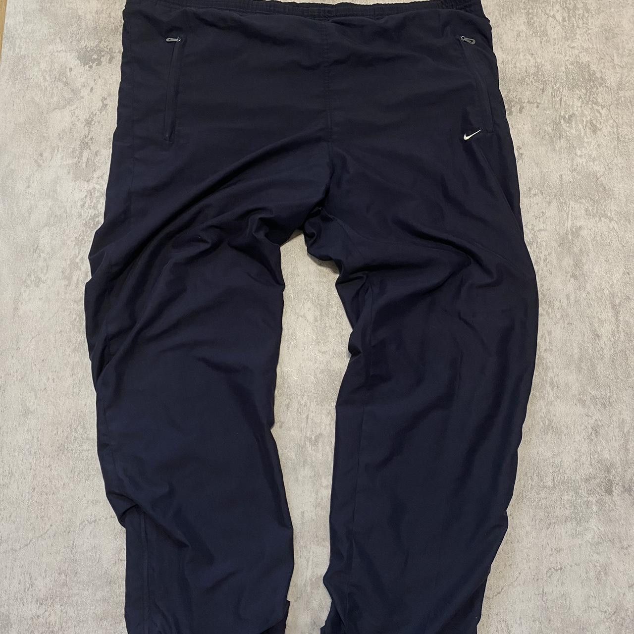 Nike 90s Vintage Retro Nike black tracksuit bottoms Size US XL / EU 56 / 4 - 1 Thumbnail