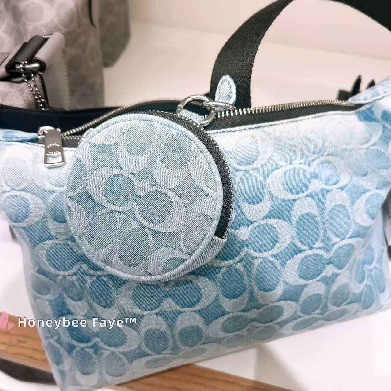 Coach Small Finn Crossbody With Pouch In Loved Signature CDY53 Size ONE SIZE - 5 Thumbnail