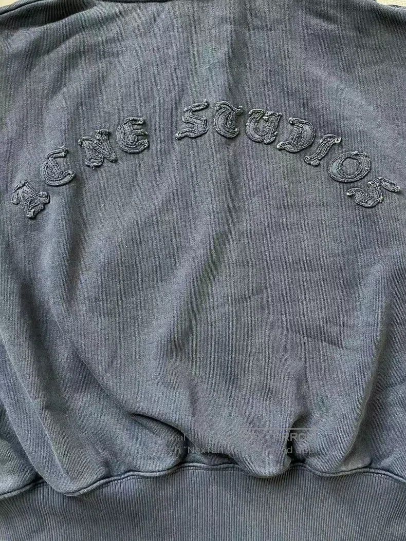 Acne Studios Acne Studios Logo embroidery waist-cinching hooded zippere Size XS / US 0-2 / IT 36-38 - 3 Thumbnail