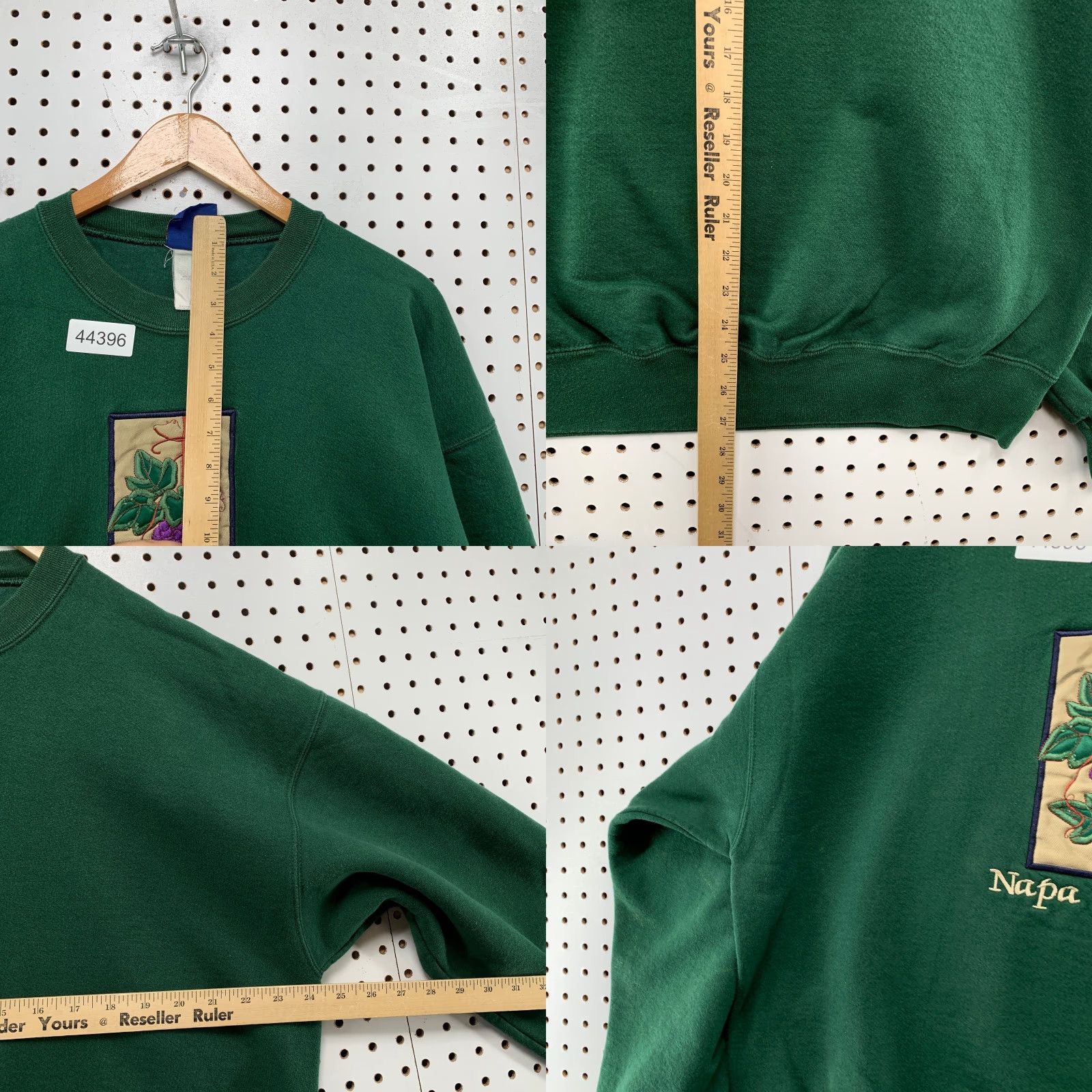 Vintage VINTAGE Oarsman Sweatshirt Crewneck Mens XL Green Embroidered Vineyard Made USA 90s Style Mens Sweatshirt Size US XL / EU 56 / 4 - 8 Thumbnail
