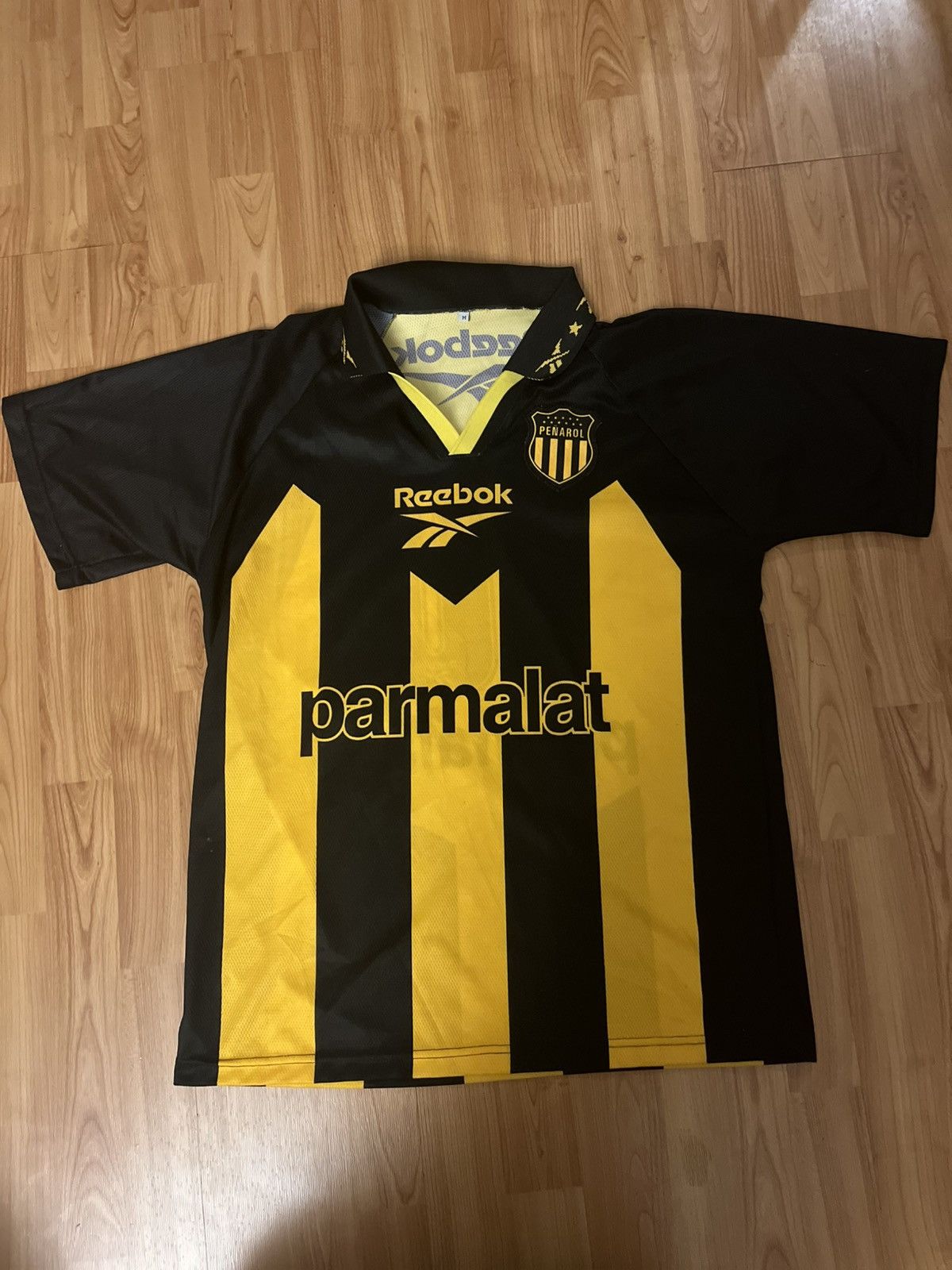 Reebok Late 90s Reebok Vintage Penarol Uruguay Jersey M Number 10 Size US M / EU 48-50 / 2 - 1 Thumbnail