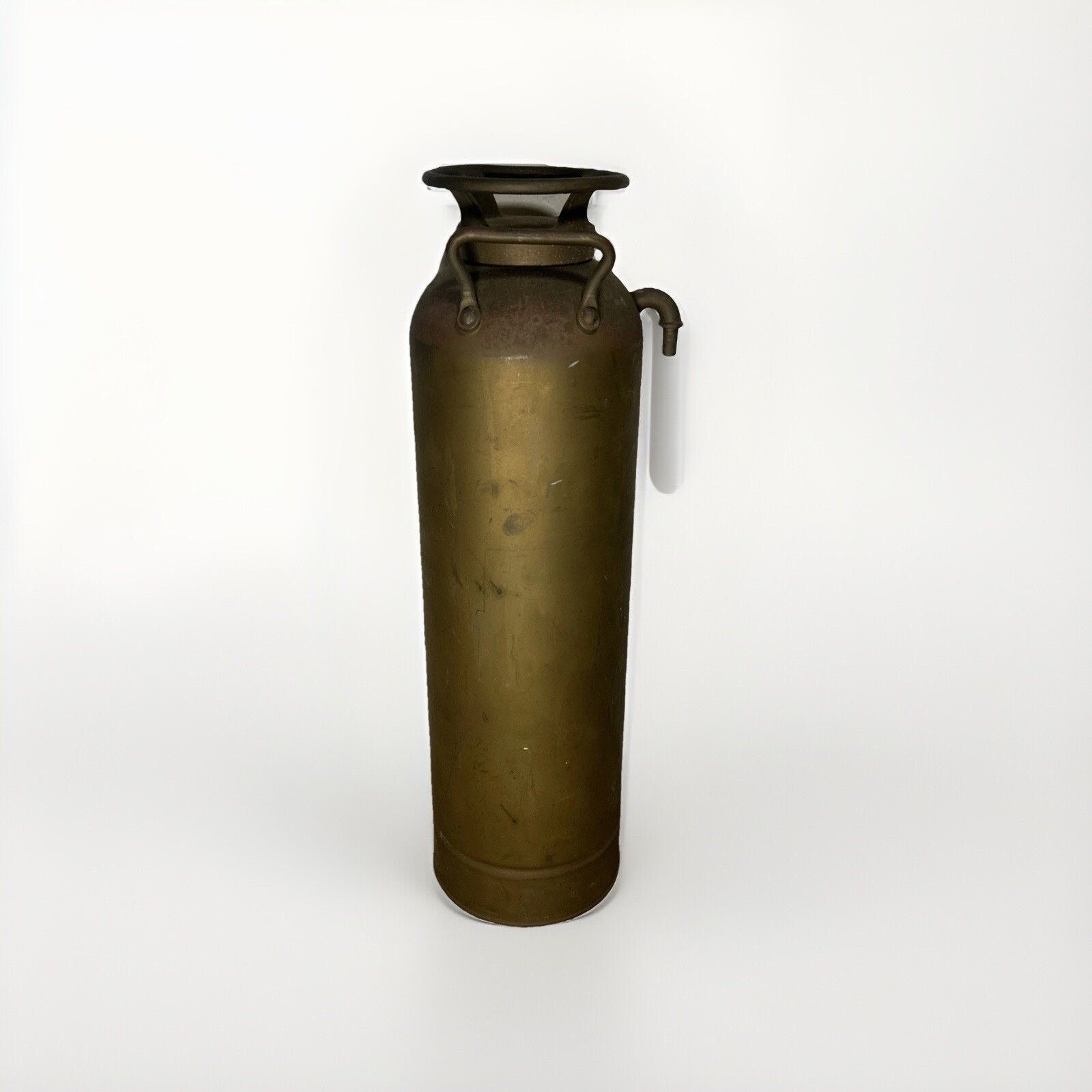 CHILDS Antique Childs Brass Fire Extinguisher Model DS 2 Foot Tall Size US XXL / EU 58 / 5 - 5 Thumbnail