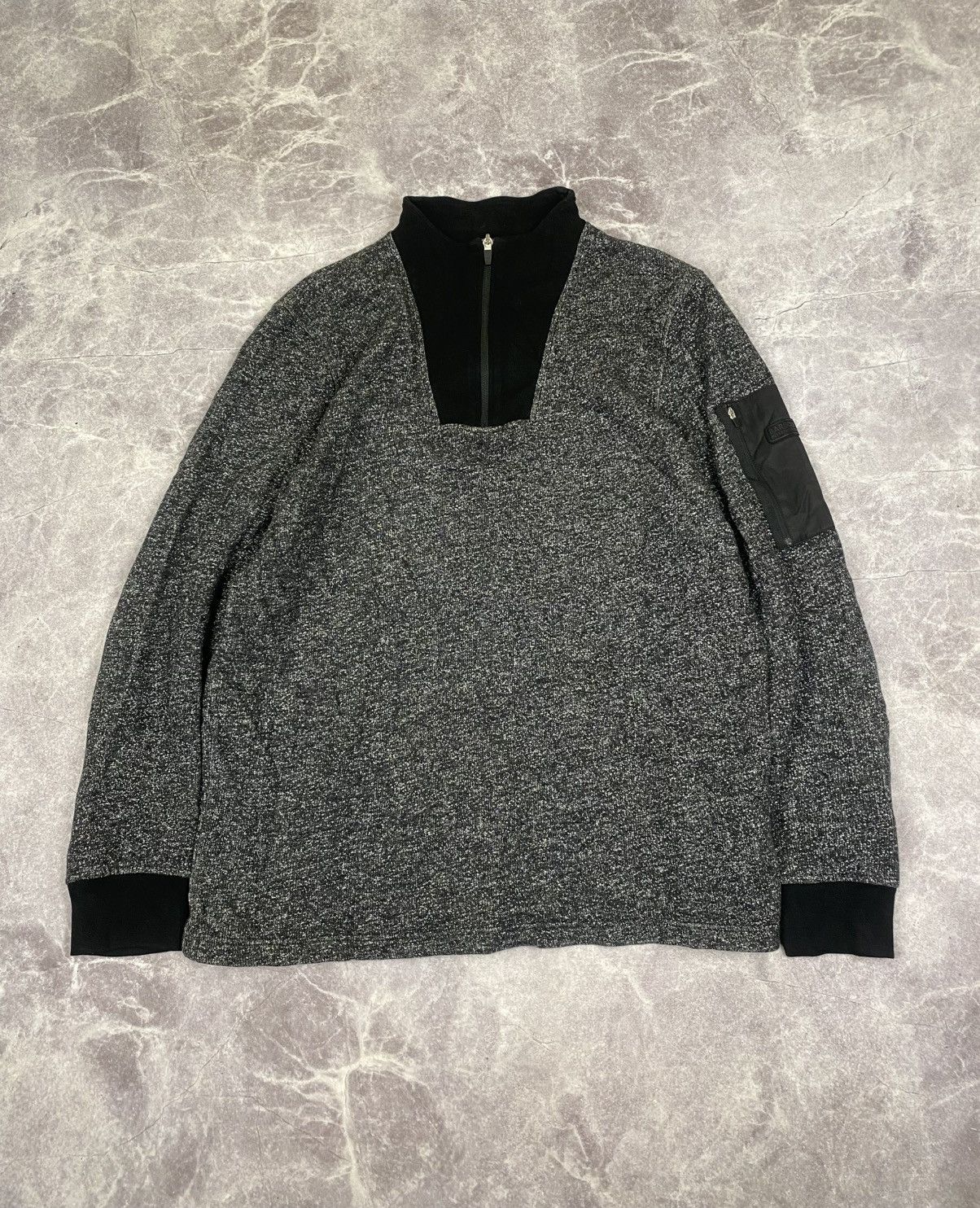 Barbour Barbour International Quarter Zip Balance Half Zip Jumper L Size US L / EU 52-54 / 3 - 1 Thumbnail