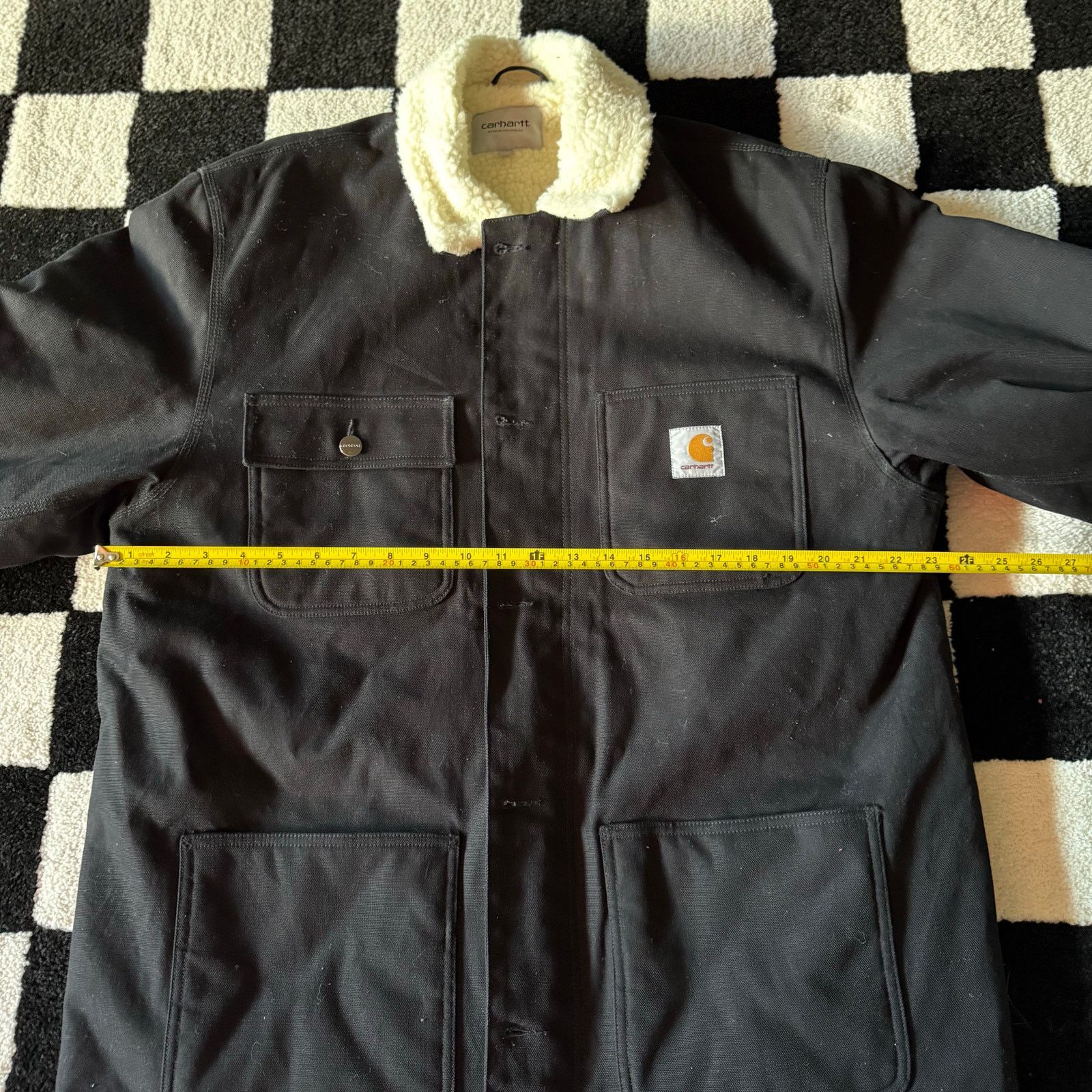 Carhartt Wip Carhartt WIP fleece lined canvas barn jacket Size US XL / EU 56 / 4 - 6 Thumbnail