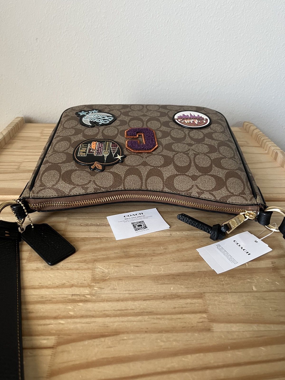 Coach Coach Ellie file bag in signature disco patches Size ONE SIZE - 7 Thumbnail
