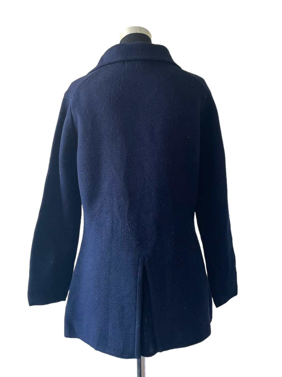 Vintage Vintage Hand Loomed wool Coat Size L / US 10 / IT 46 - 2 Thumbnail