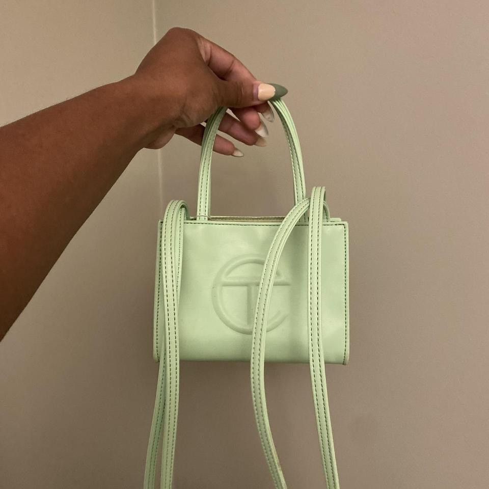 Telfar small double mint telfar shopping bag Size ONE SIZE - 2 Thumbnail