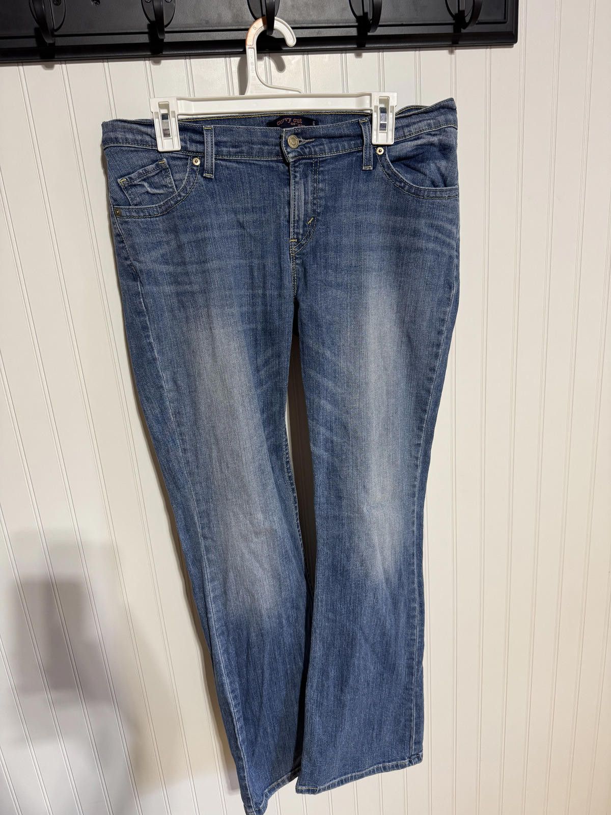 Levi's Levi's Women's 13M 528 Curvy Cut Medium Wash Jeans Size 24" / US 00 / IT 34 - 1 Thumbnail