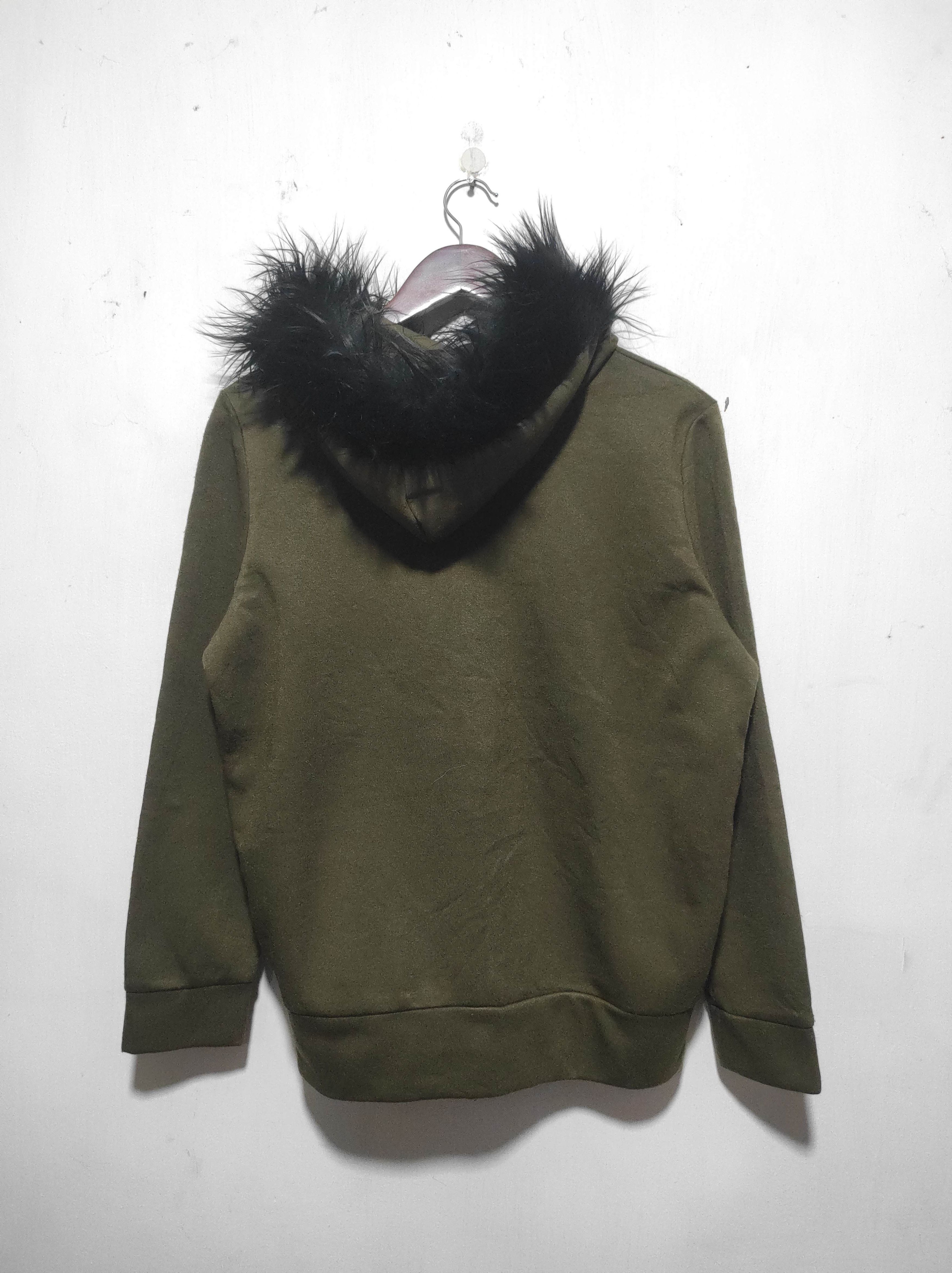 Hysteric Glamour Shiny Ripple Zip Fur Hoodie LGB IfSixWasNine style Size US M / EU 48-50 / 2 - 9 Thumbnail