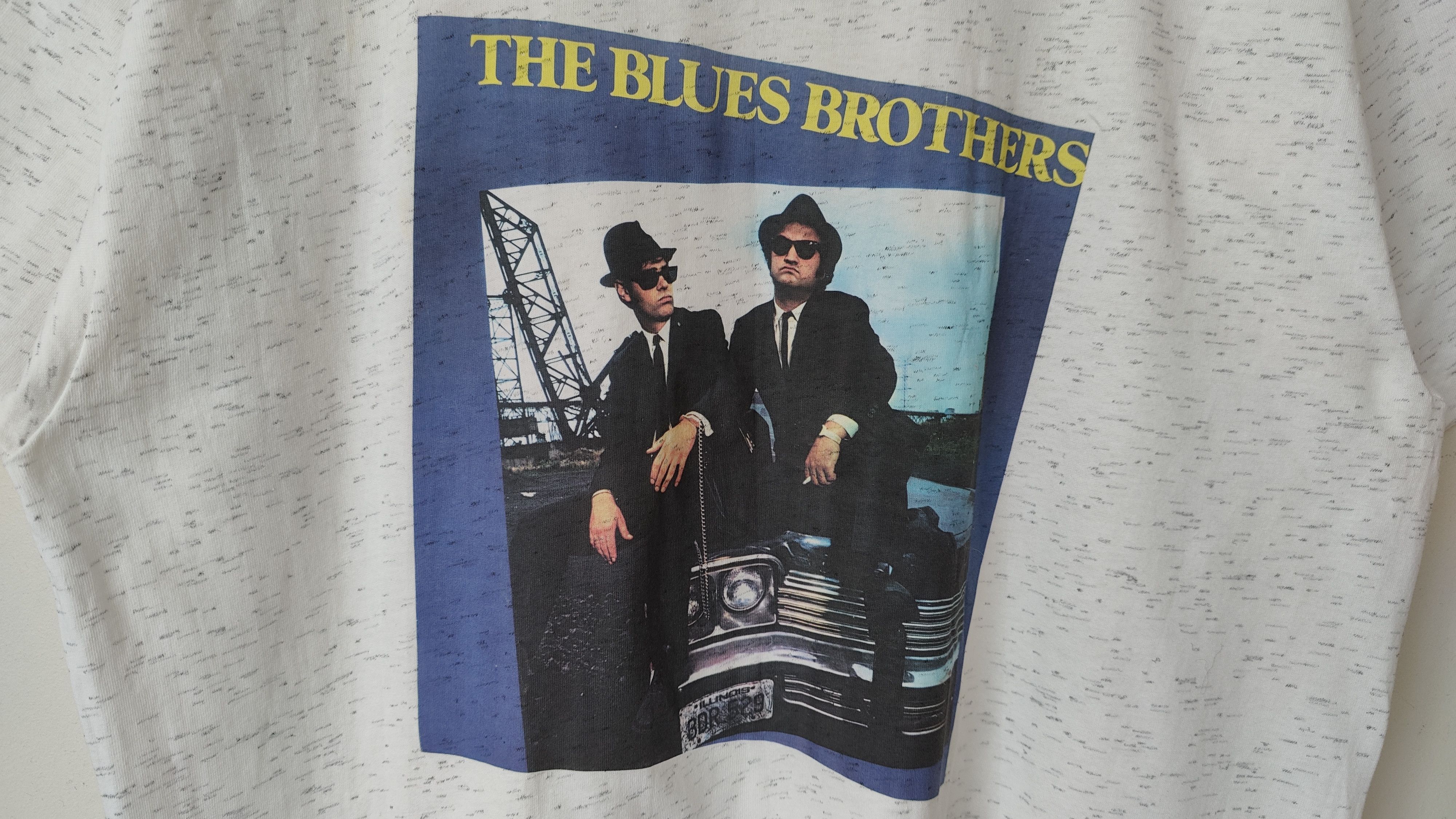 Vintage Blues Brothers RARE 80s 90s VTG Movie Tshirt Vintage Size US XL / EU 56 / 4 - 3 Thumbnail