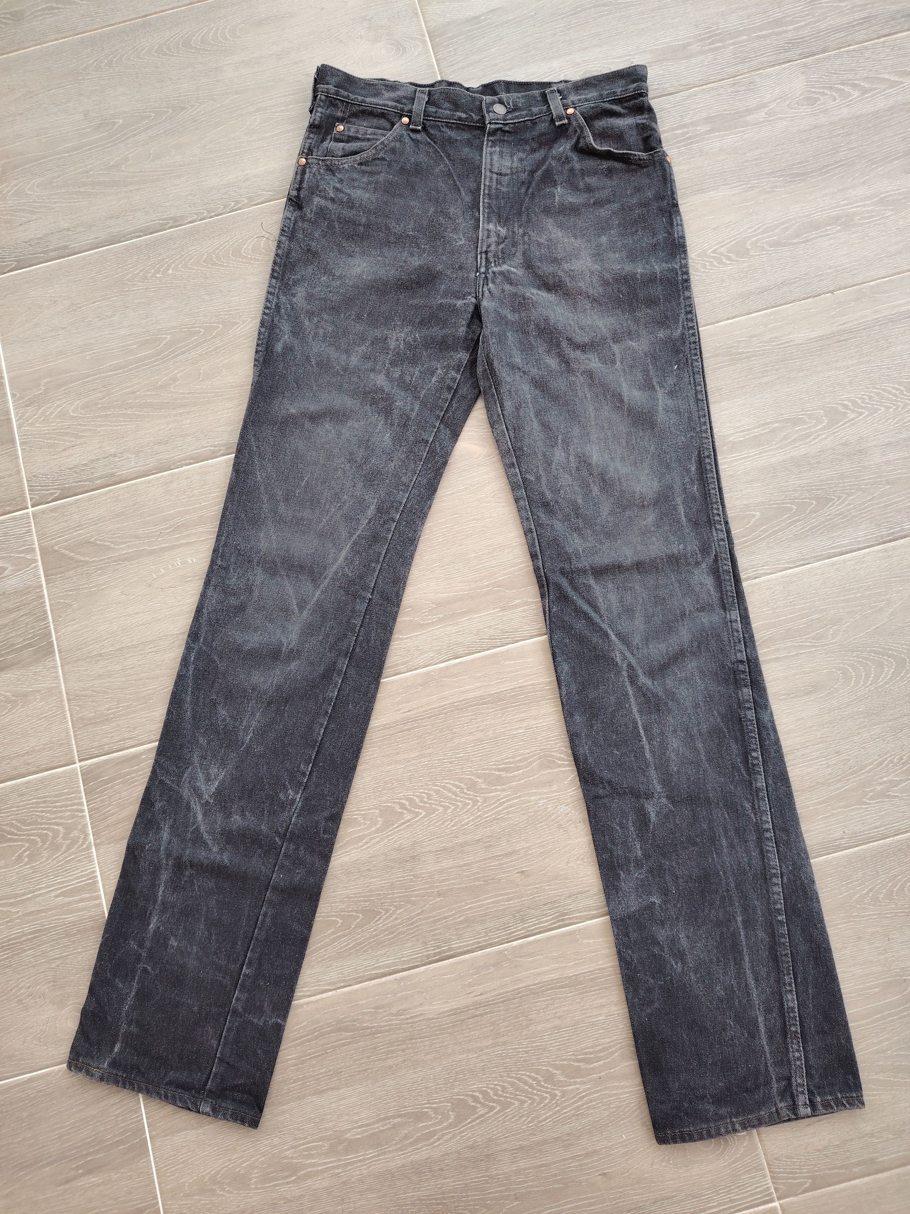 Levi's Vintage 90s Levis 557 Bootcut For Cowboys Black Jeans Size US 33 - 1 Thumbnail
