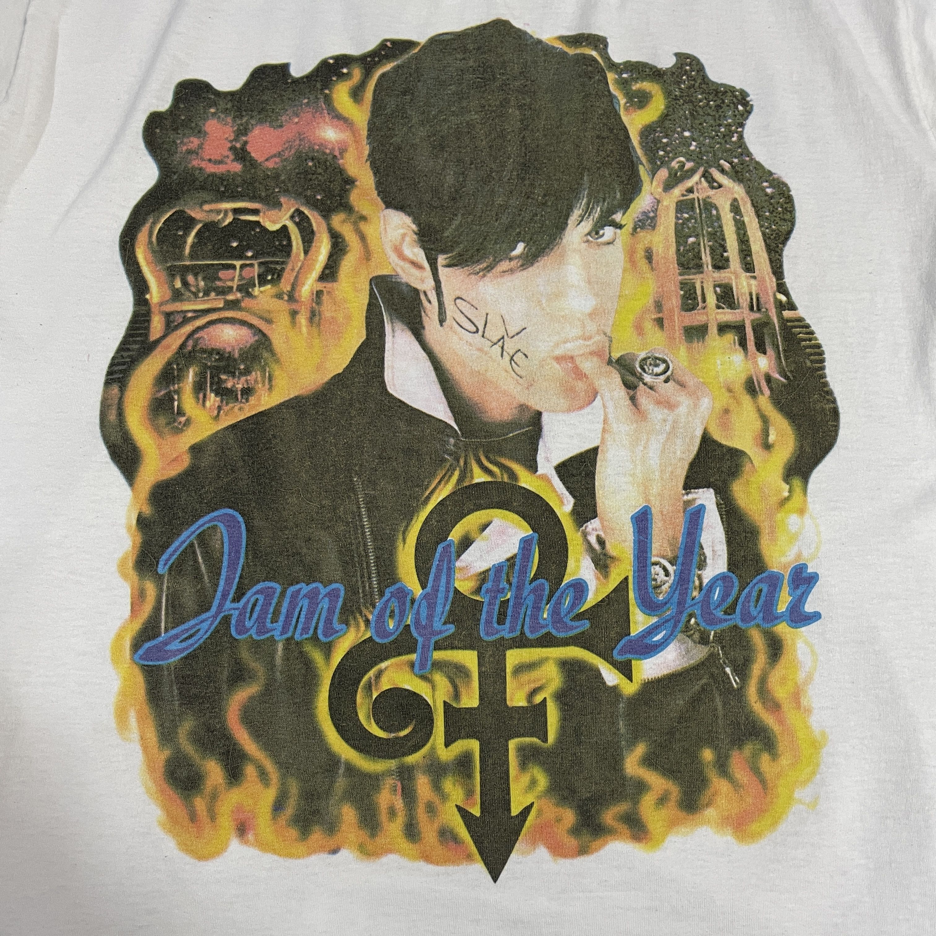 Band Tees Vintage 90s Prince Tour Shirt Size US XL / EU 56 / 4 - 3 Thumbnail