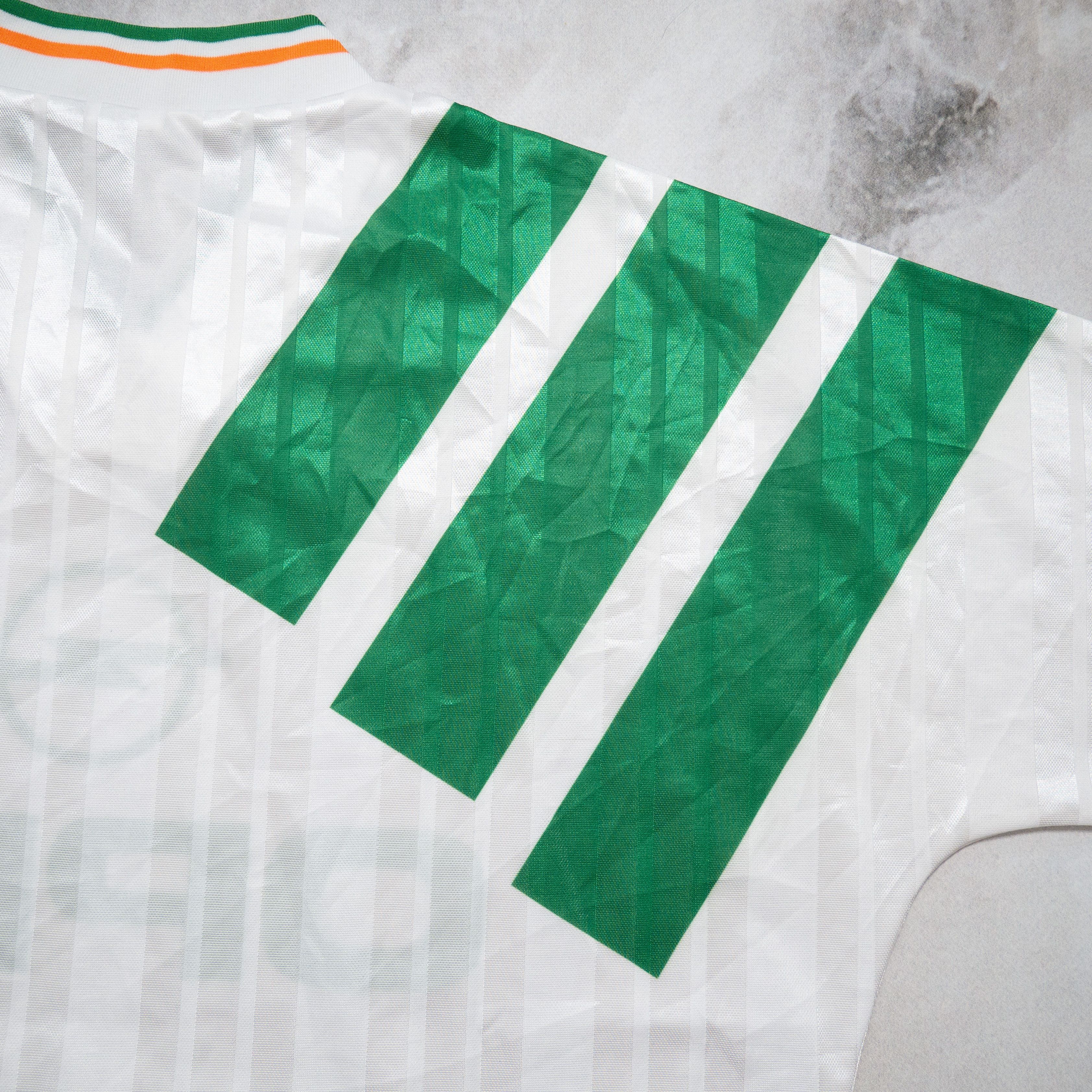 Adidas Vintage Adidas x Ireland 1992 Away Soccer Jersey 2XL Size US XXL / EU 58 / 5 - 4 Thumbnail