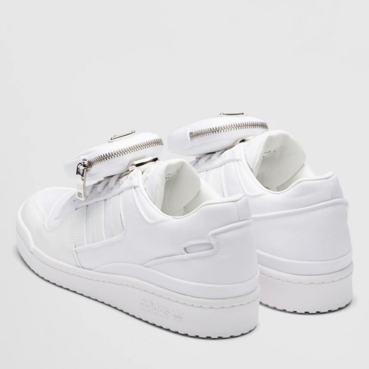 Adidas × Prada Prada x Adidas Re-Nylon Forum Low White Size US 10 / EU 43 - 10 Thumbnail