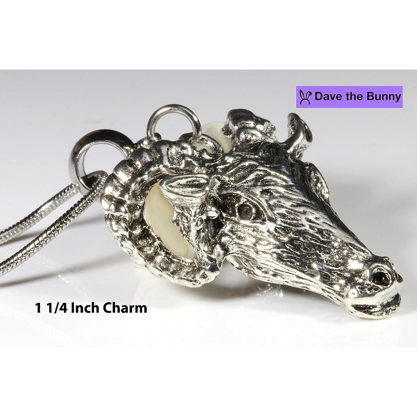& Other Stories Capricorn Necklace - Goat Necklace of a Zodiac Sign Pendant Size ONE SIZE - 3 Thumbnail