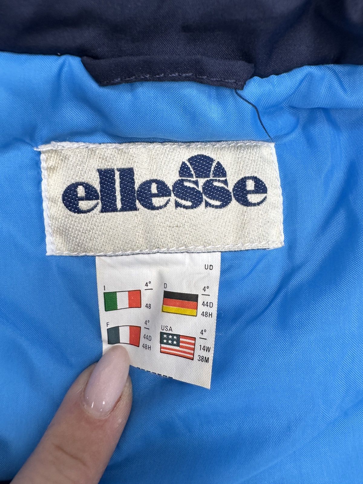 Ellesse Vintage Ellesse Ski Jacket Damen Size L / US 10 / IT 46 - 9 Thumbnail