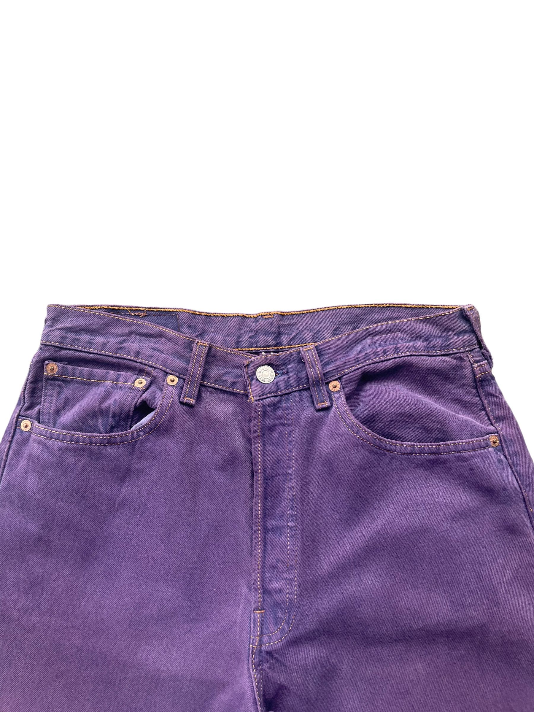 Vintage 1997 Levis 501 e Purple For Women