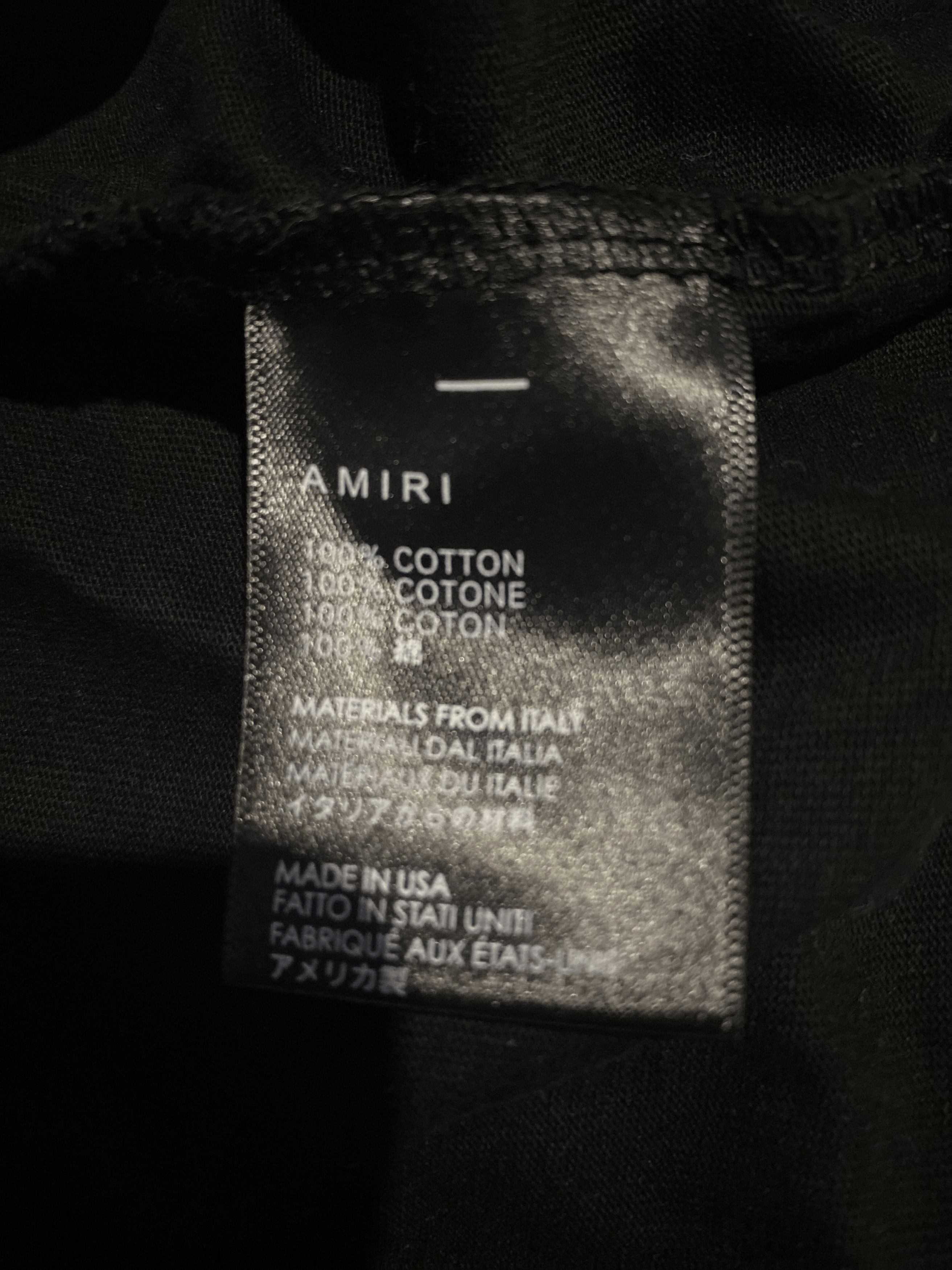 Designer *RARE* Amiri Angel/Cupid T-Shirt Black Authentic Size US S / EU 44-46 / 1 - 7 Thumbnail