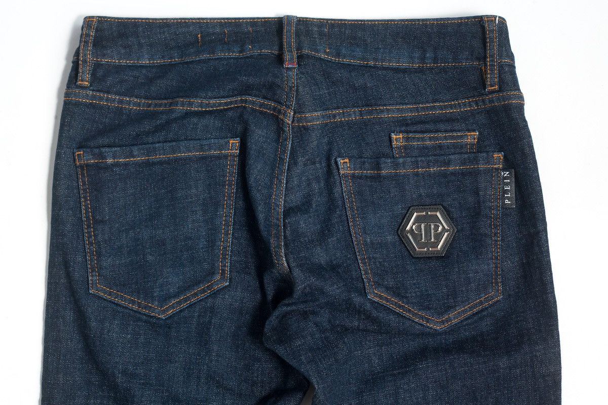 Philipp Plein Philipp Plein Super Straight Cut Jeans Size US 30 / EU 46 - 10 Thumbnail