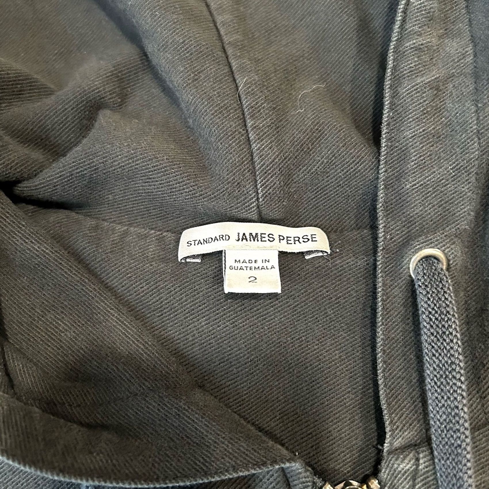 James Perse James Perse Light Parka Hoodie Long Sleeve Womens 2 Black Size XS / US 0-2 / IT 36-38 - 4 Thumbnail
