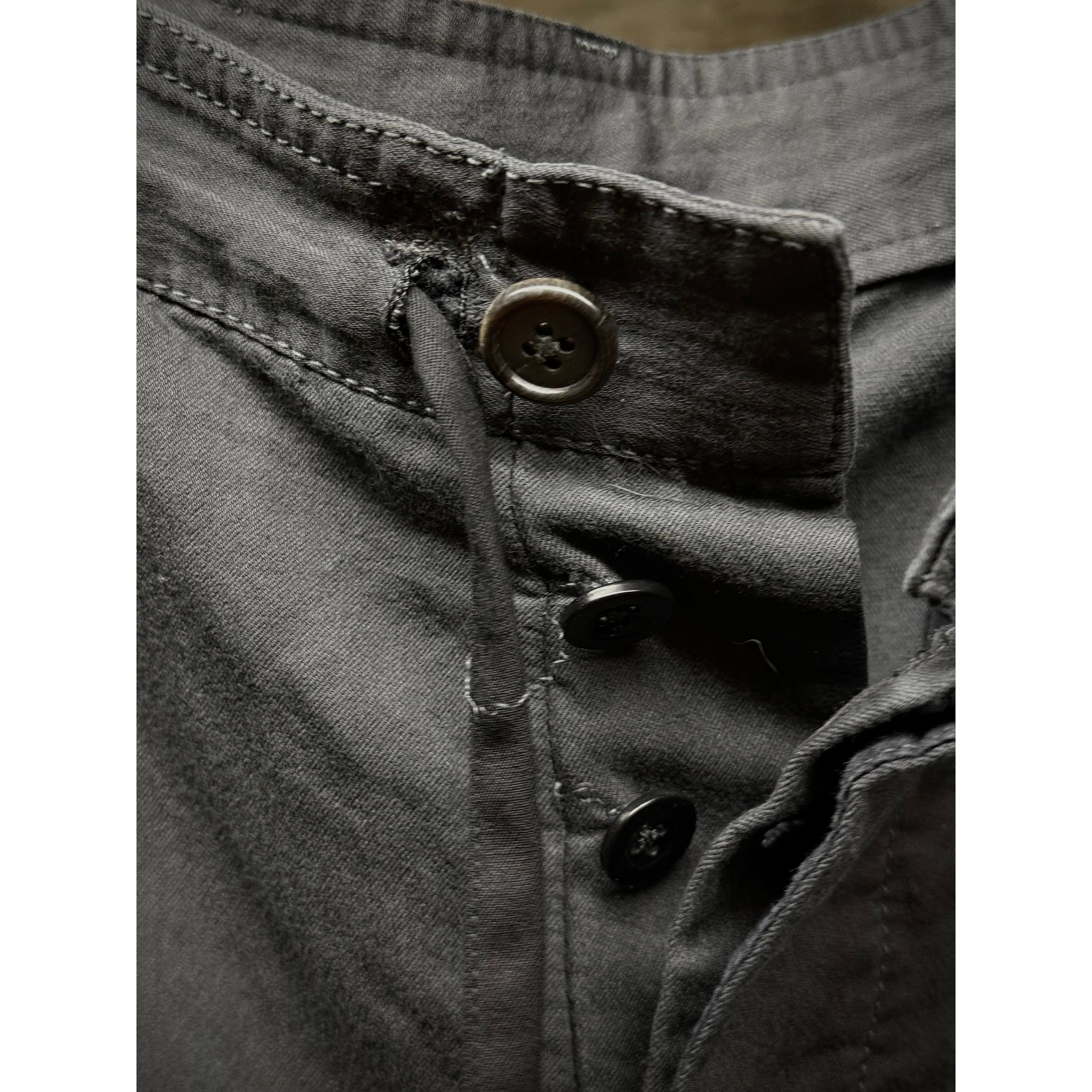 Ann Demeulemeester Ann Demeulemeester Early 00s Drawstring Cropped Riding Pants Size US 30 / EU 46 - 6 Thumbnail