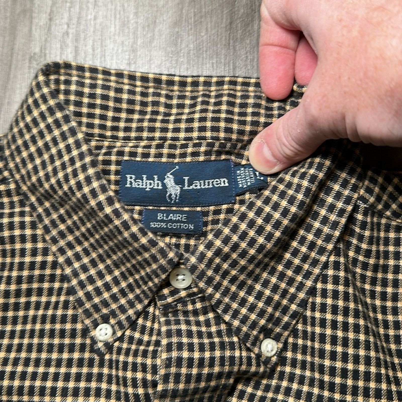 Ralph Lauren Ralph Lauren Blaire Long Sleeve Button Down - Large Size US L / EU 52-54 / 3 - 6 Thumbnail