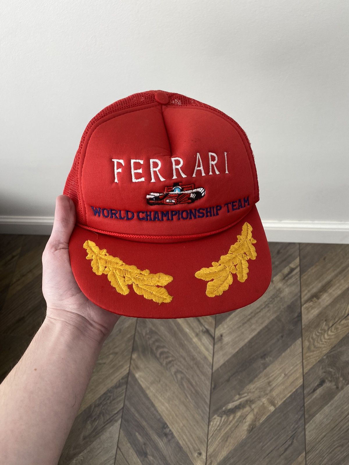 Ferrari × Vintage Vintage Ferrari World Championship Team 90s cap Size ONE SIZE - 2 Thumbnail